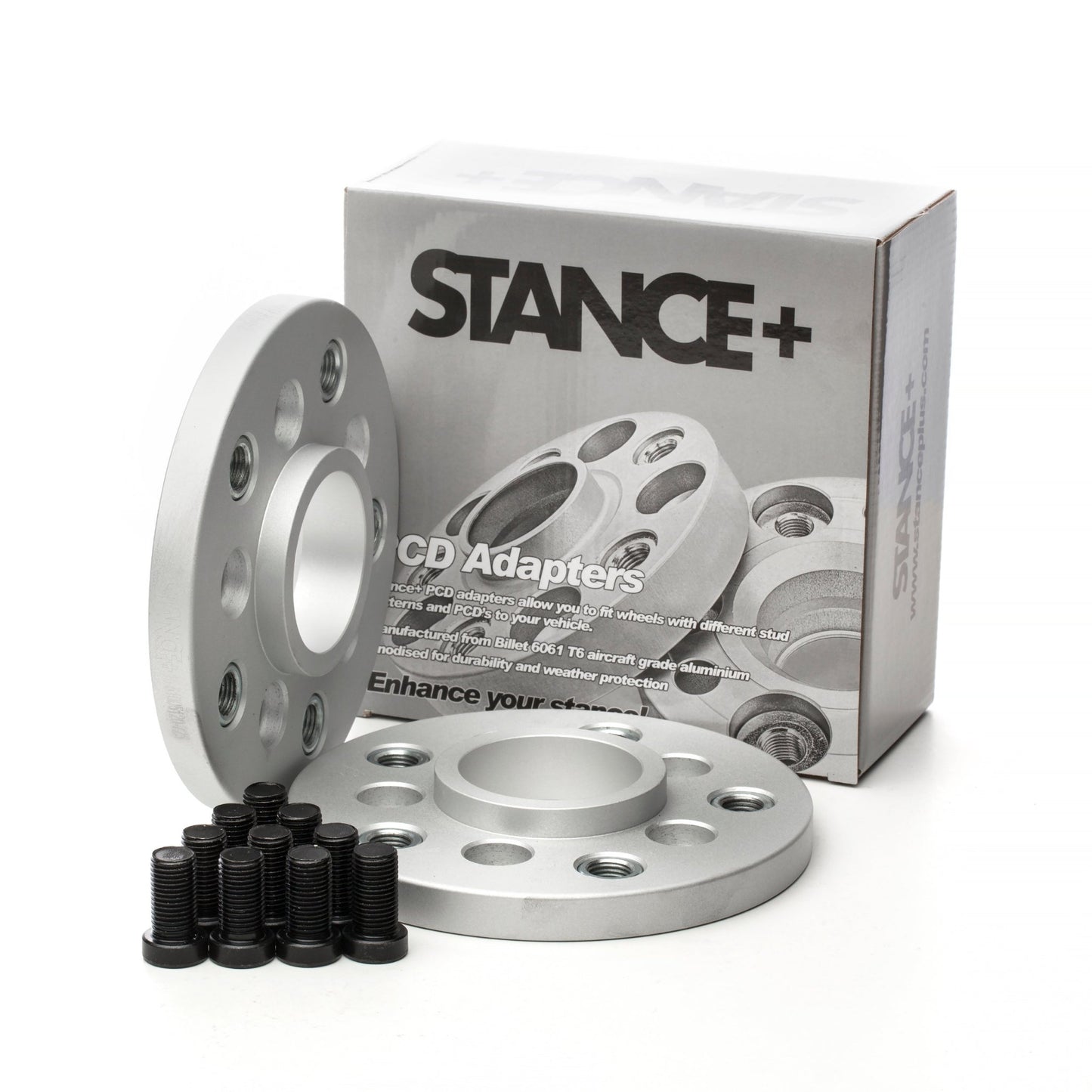PCD Wheel Hub Adapters with Retail Box – STANCE+