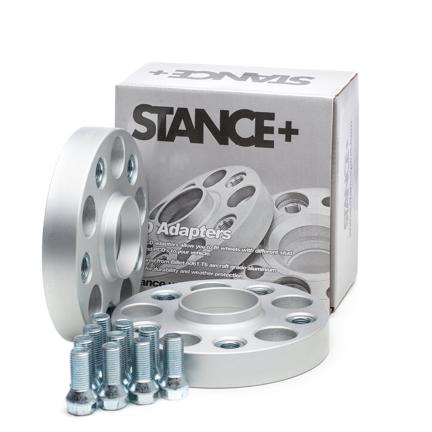 PCD Wheel Hub Adapters with Retail Box – STANCE+