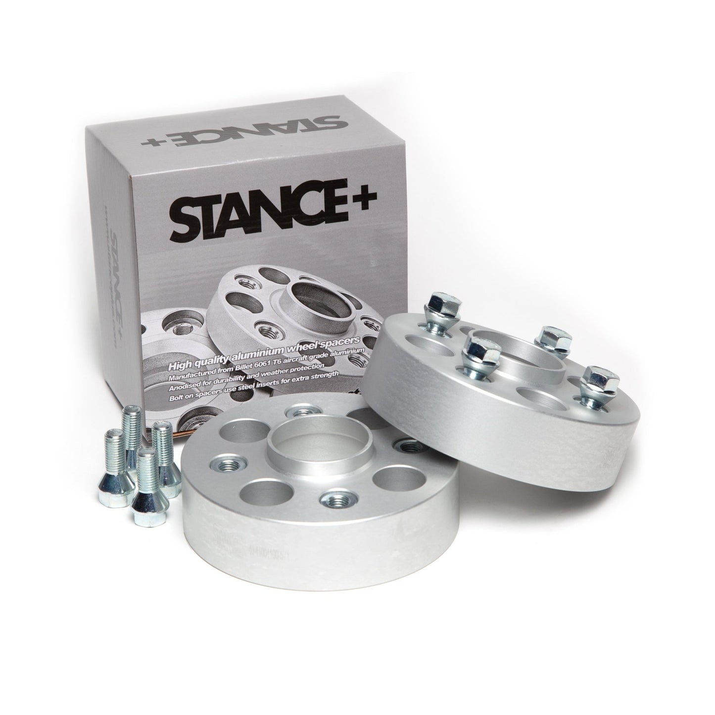 Bolt On Wheel Spacers with Retail Box – STANCE+