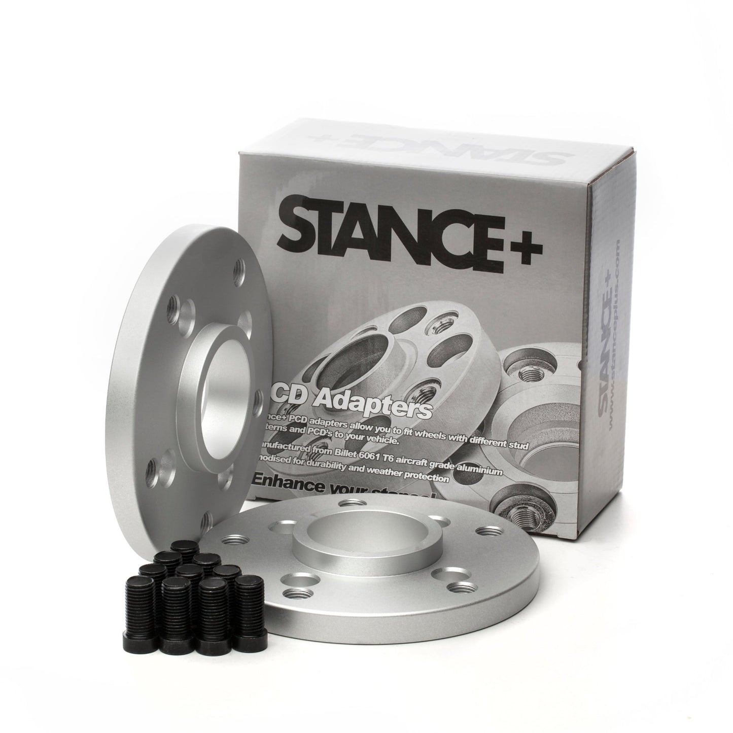 PCD Wheel Hub Adapters with Retail Box – STANCE+