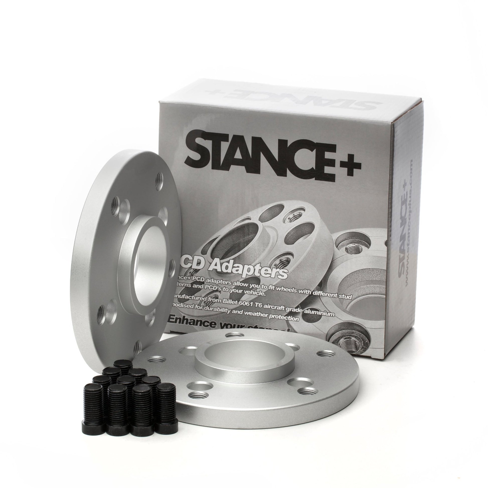 PCD Wheel Hub Adapters with Retail Box – STANCE+