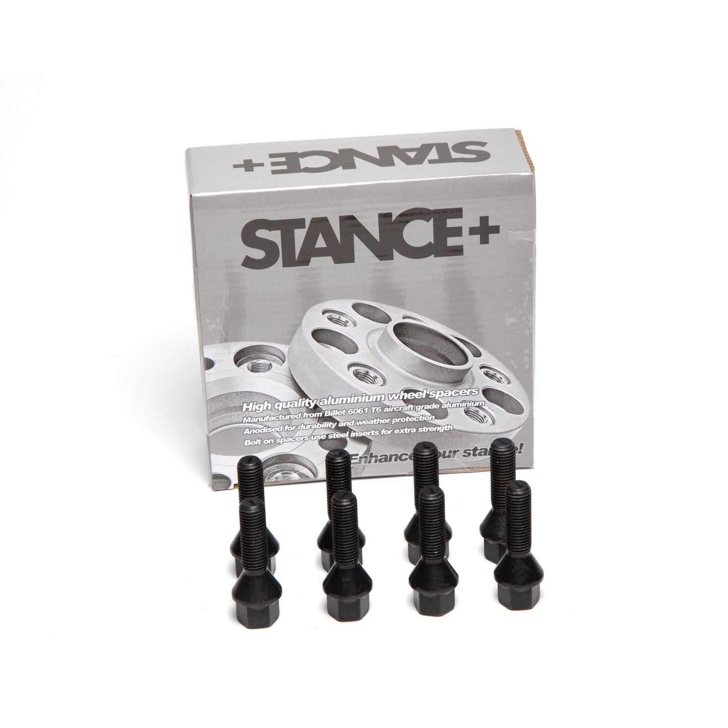 Black Wheel Bolts - STANCE+