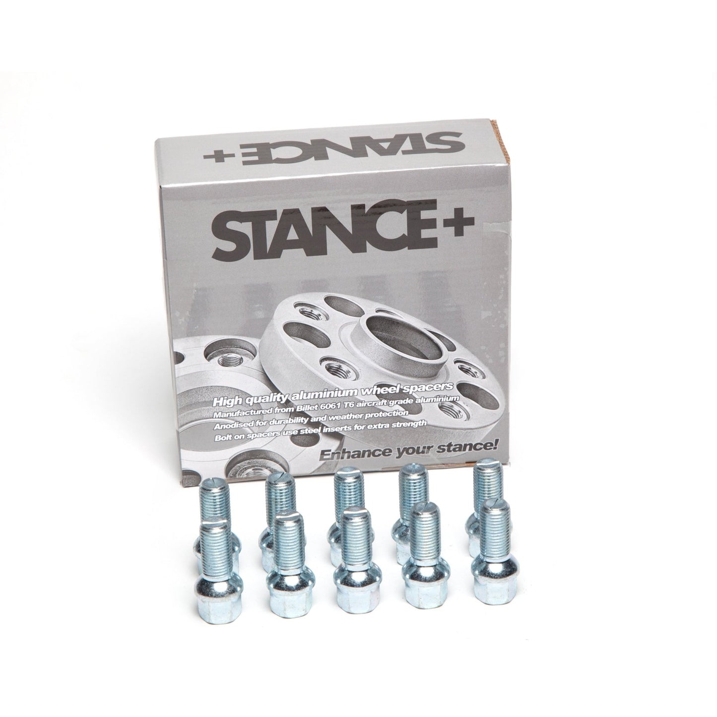 Chrome Wheel Bolts - STANCE+