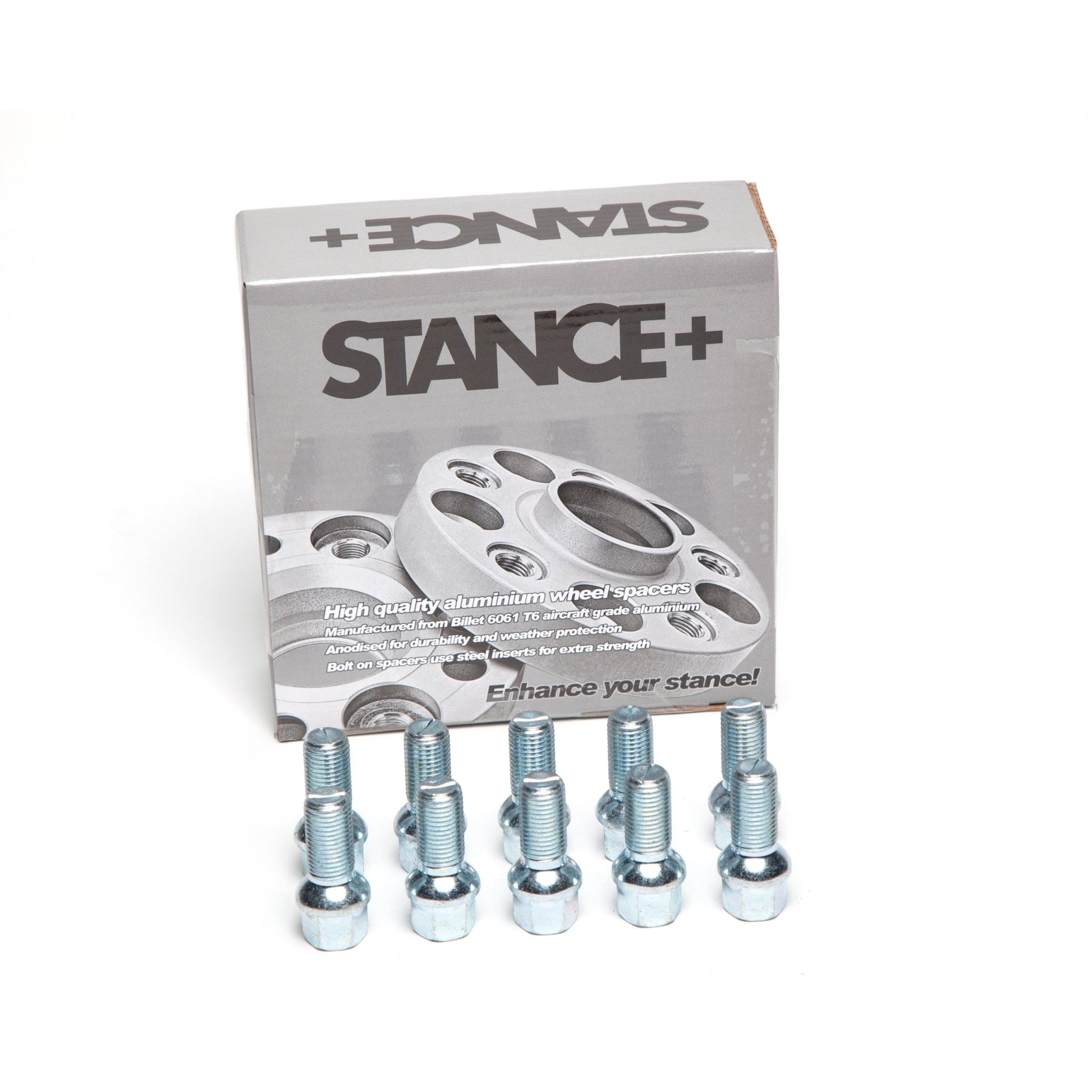 Chrome Wheel Bolts - STANCE+