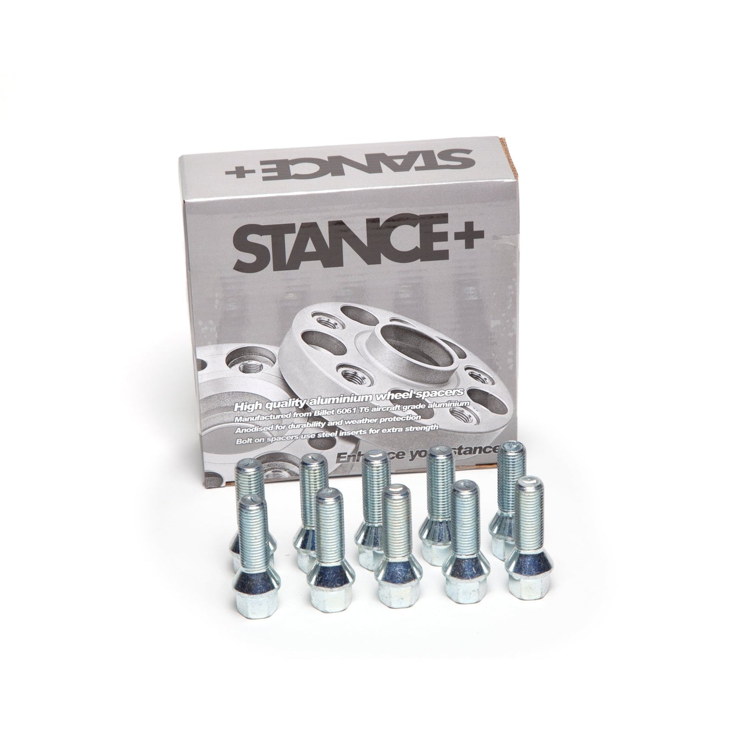 Chrome Wheel Bolts - STANCE+