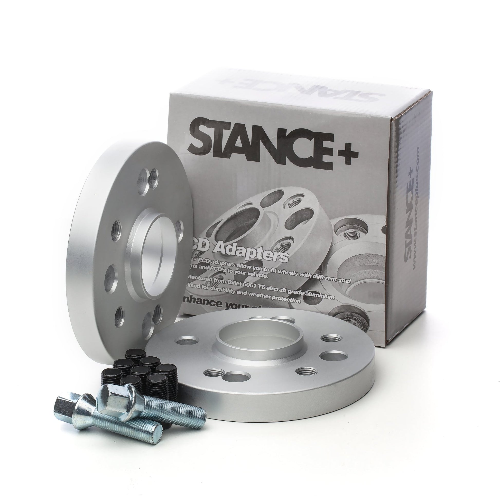 PCD Wheel Hub Adapters with Retail Box – STANCE+