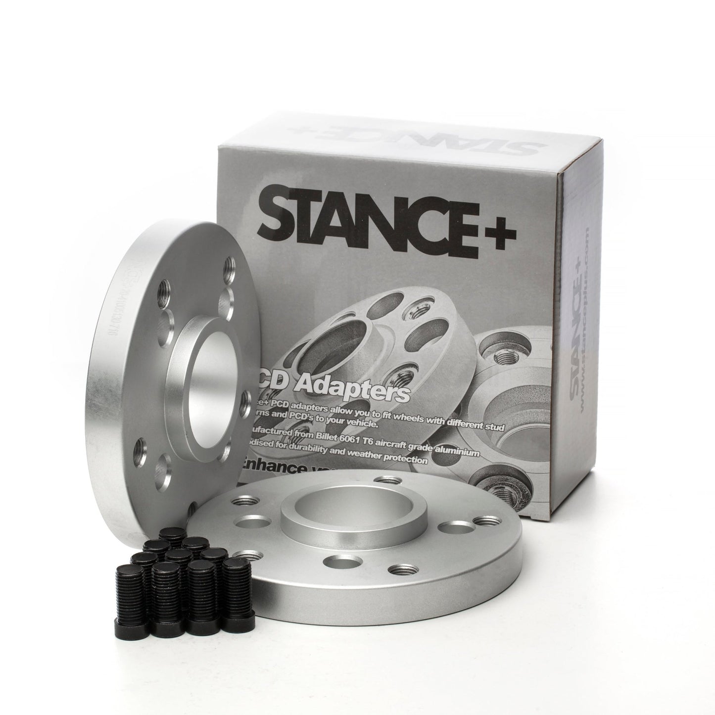 PCD Wheel Hub Adapters with Retail Box – STANCE+