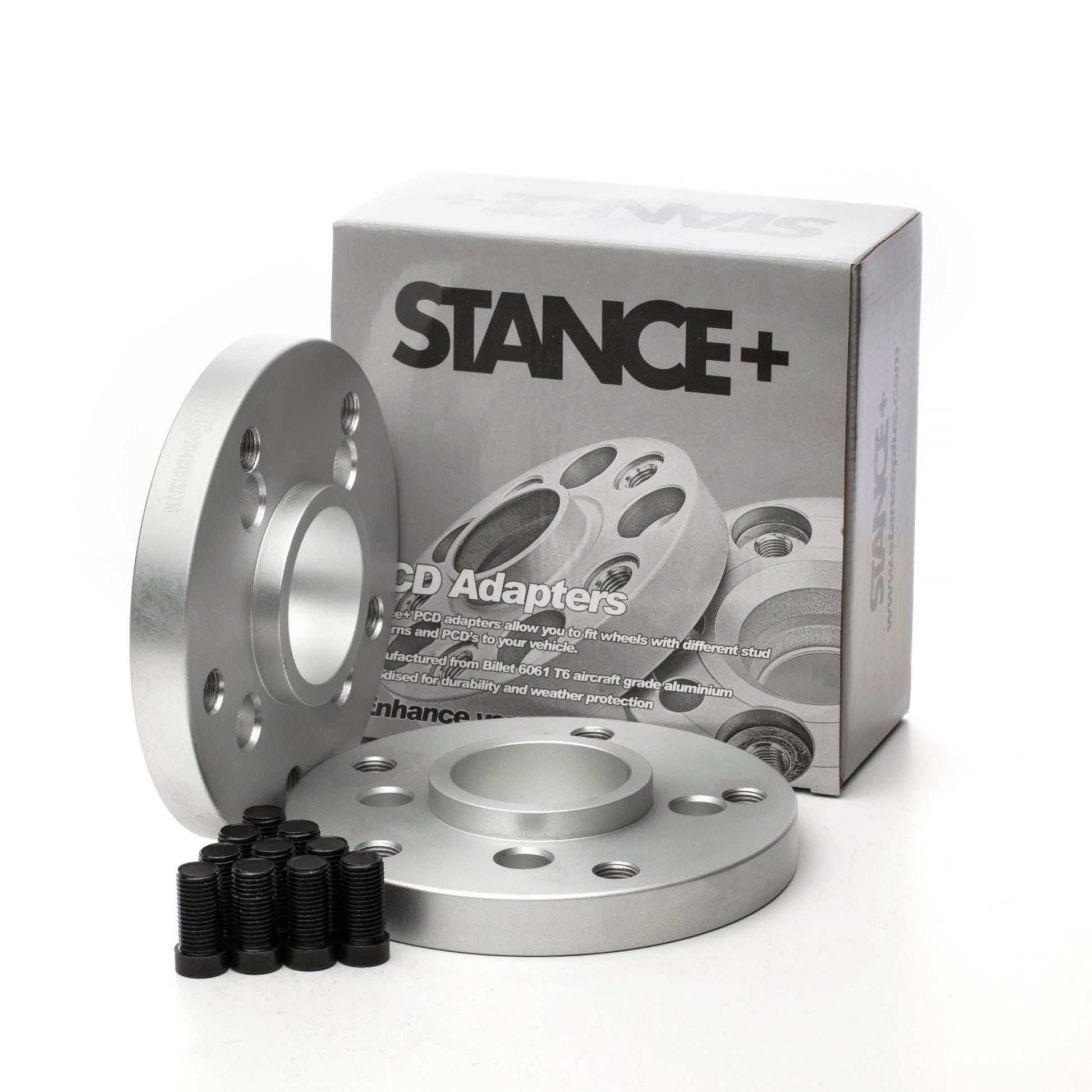 PCD Wheel Hub Adapters with Retail Box – STANCE+