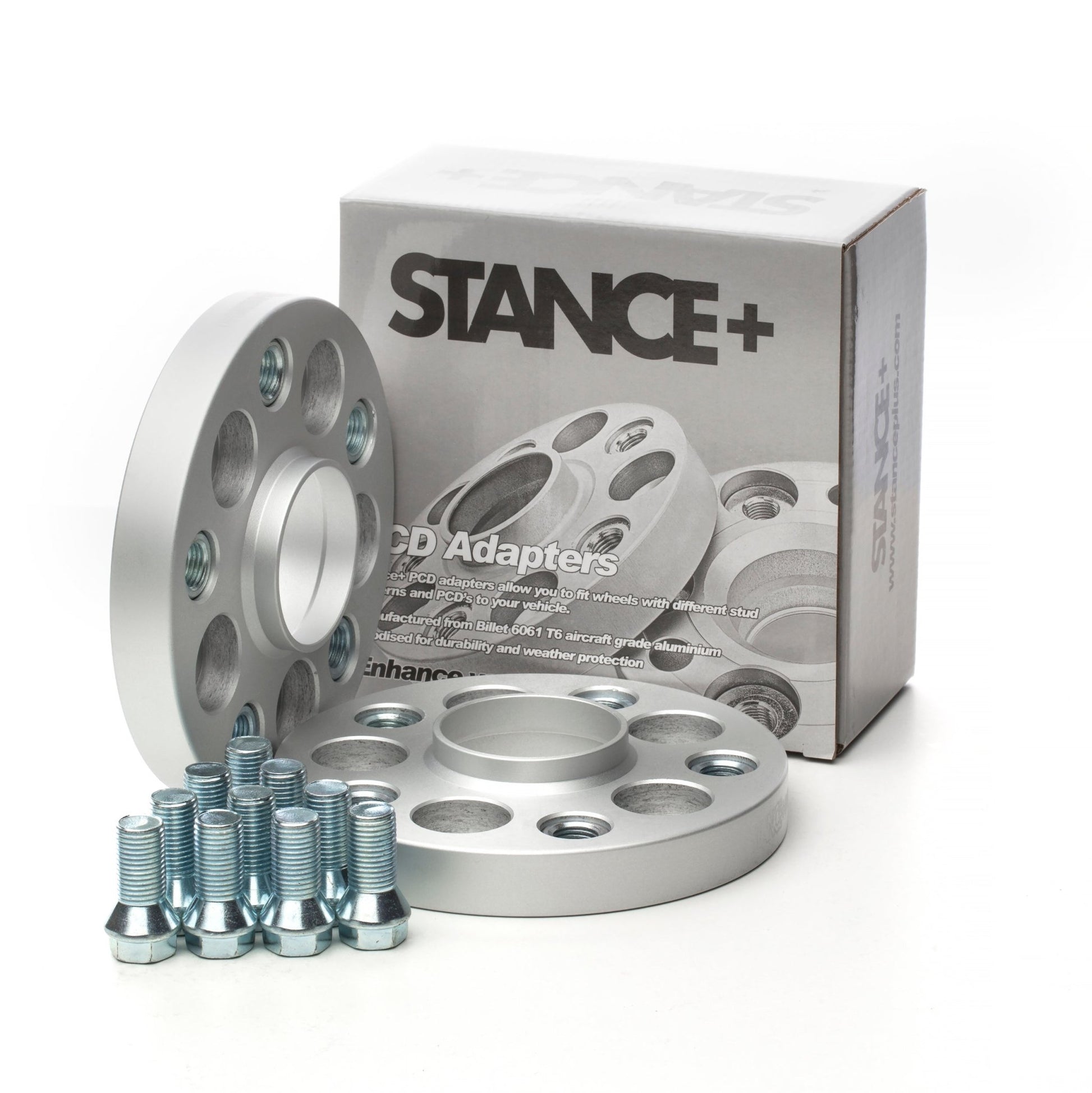 PCD Wheel Hub Adapters with Retail Box – STANCE+