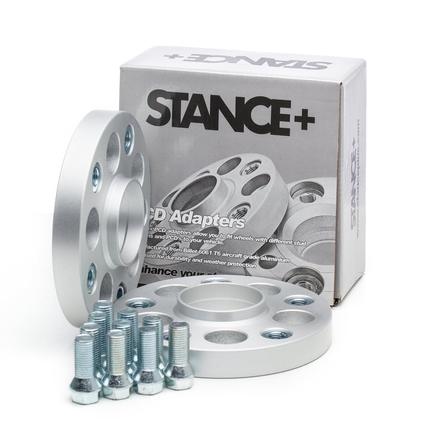 PCD Wheel Hub Adapters with Retail Box – STANCE+
