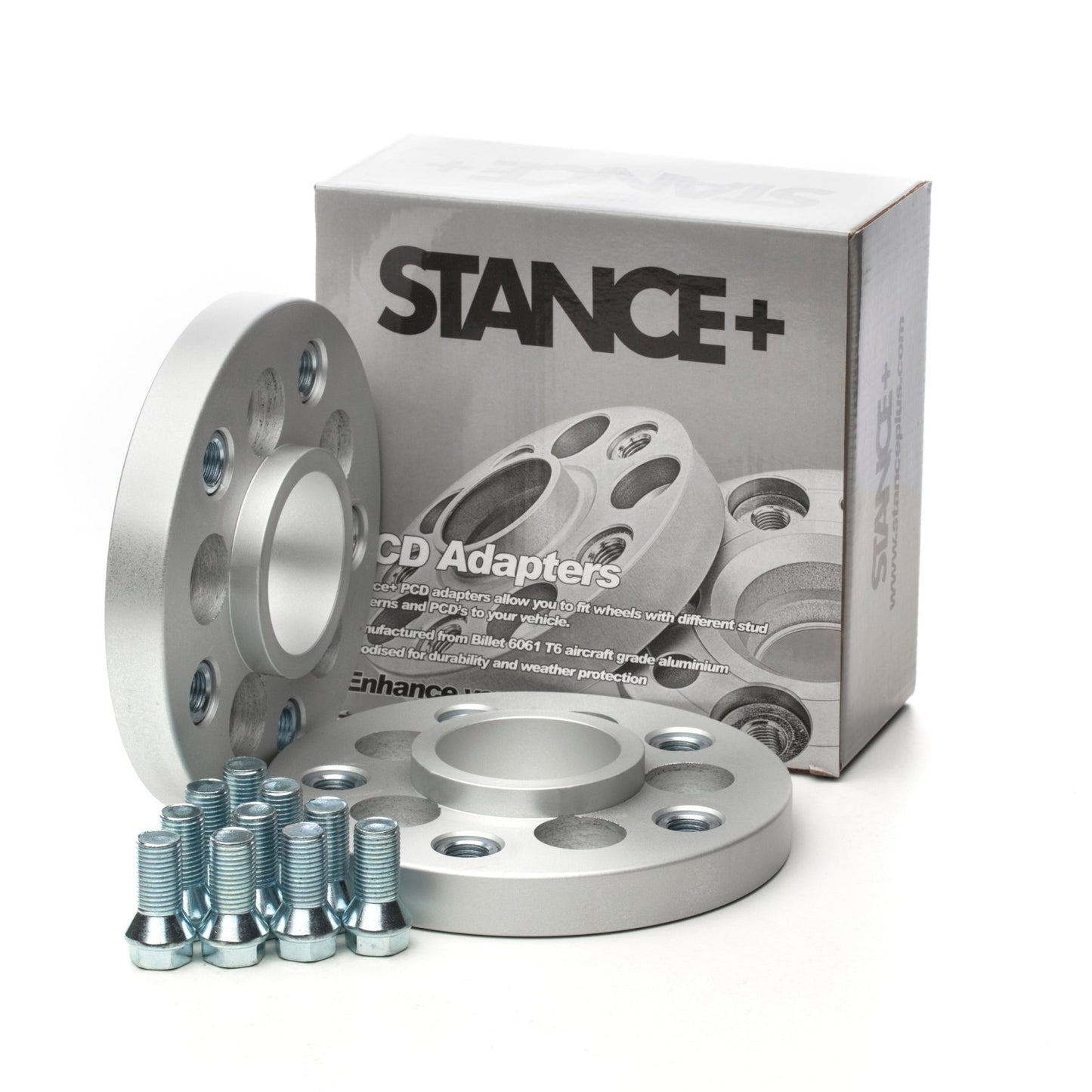 PCD Wheel Hub Adapters with Retail Box – STANCE+