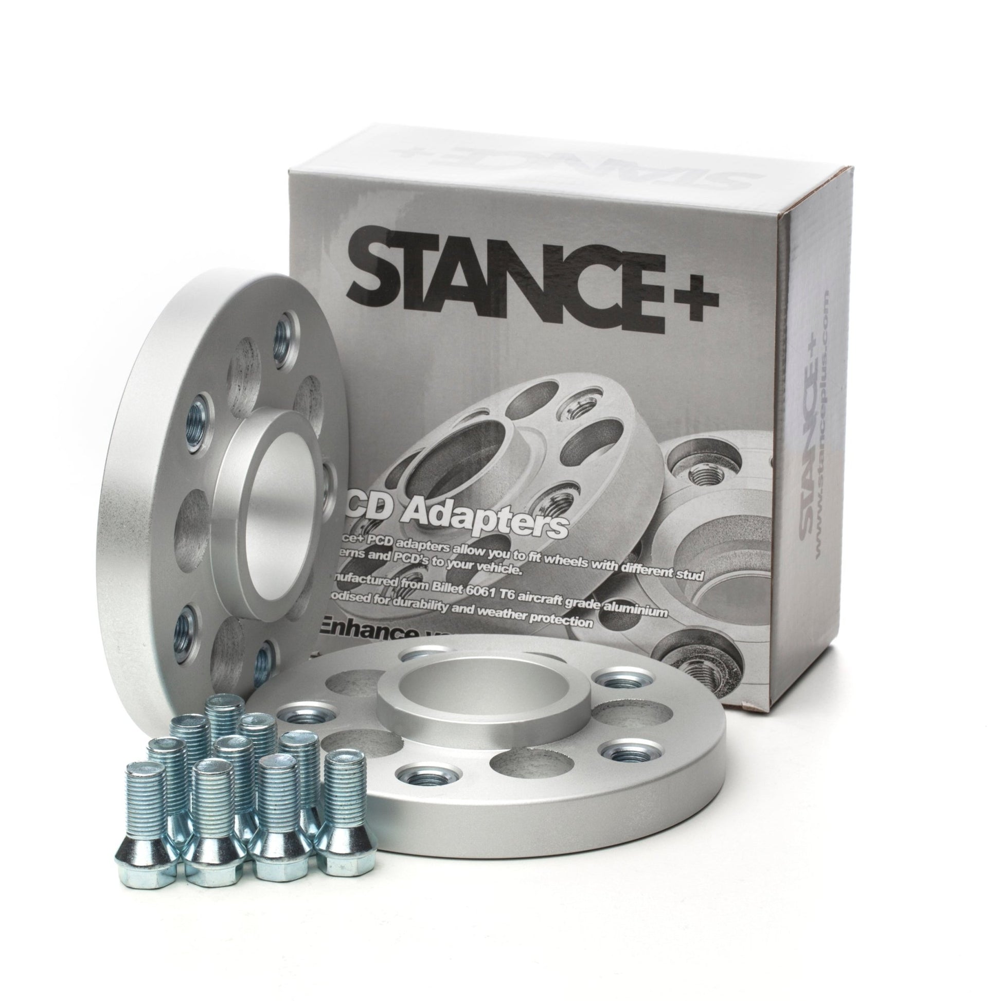 PCD Wheel Hub Adapters with Retail Box – STANCE+