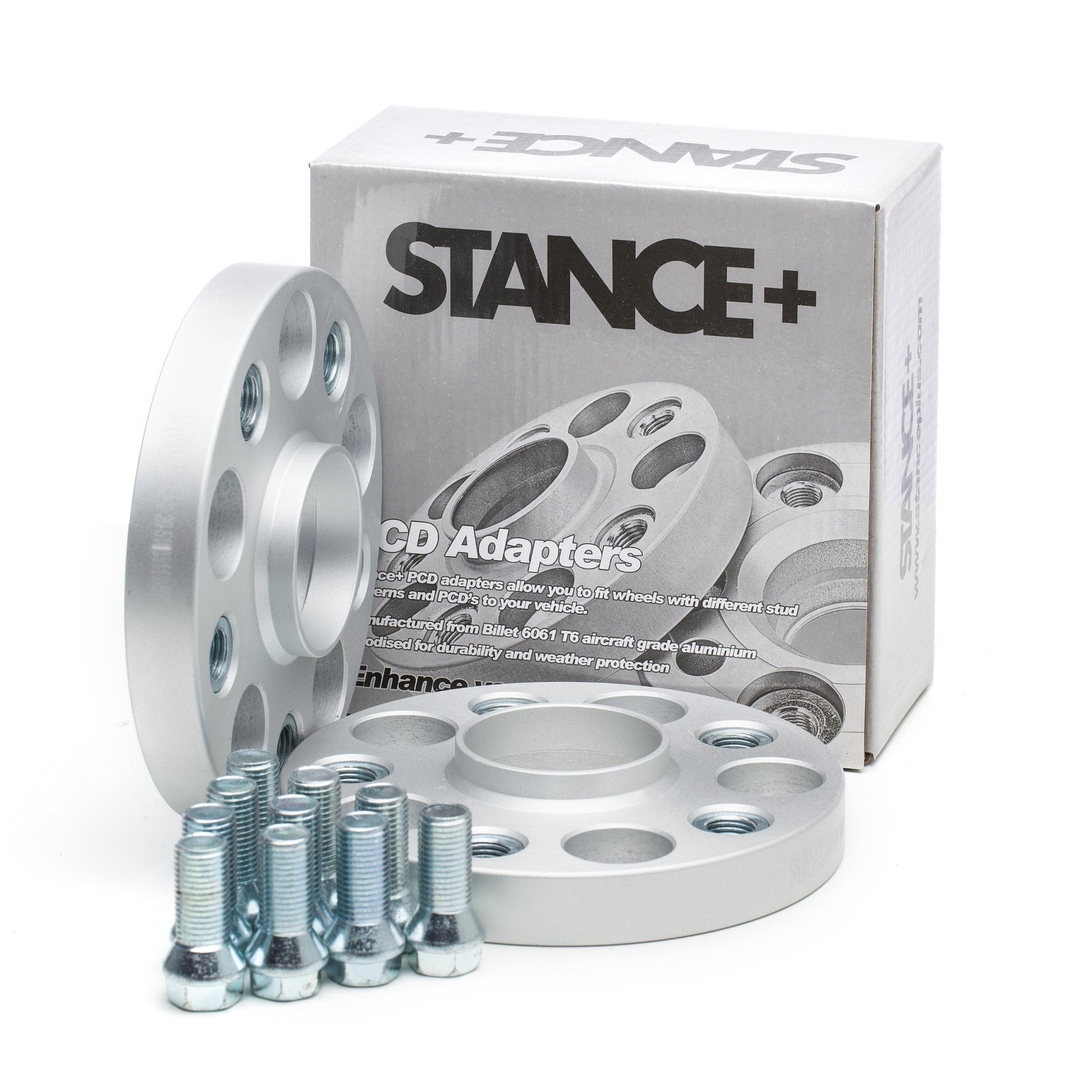 PCD Wheel Hub Adapters with Retail Box – STANCE+