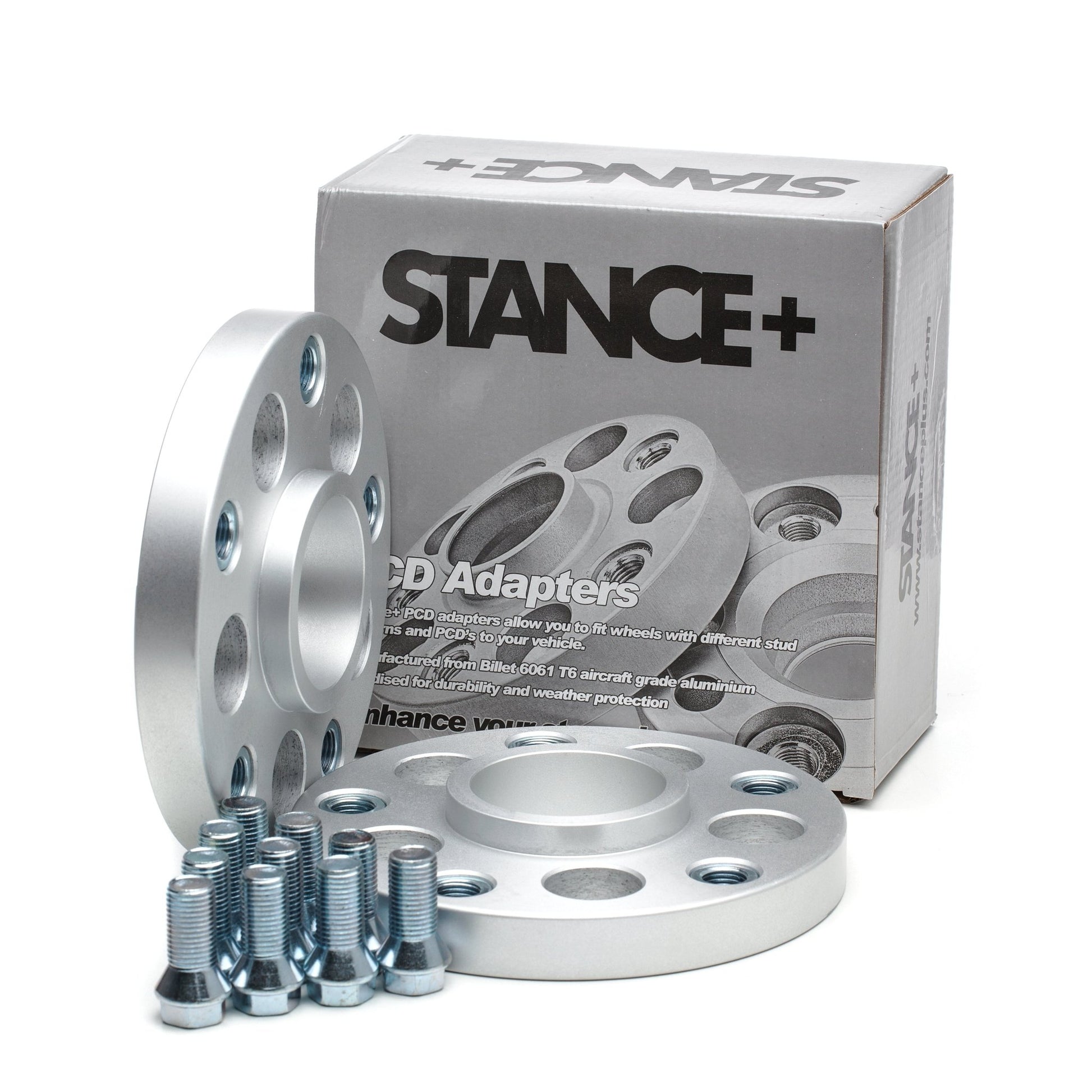 PCD Wheel Hub Adapters with Retail Box – STANCE+