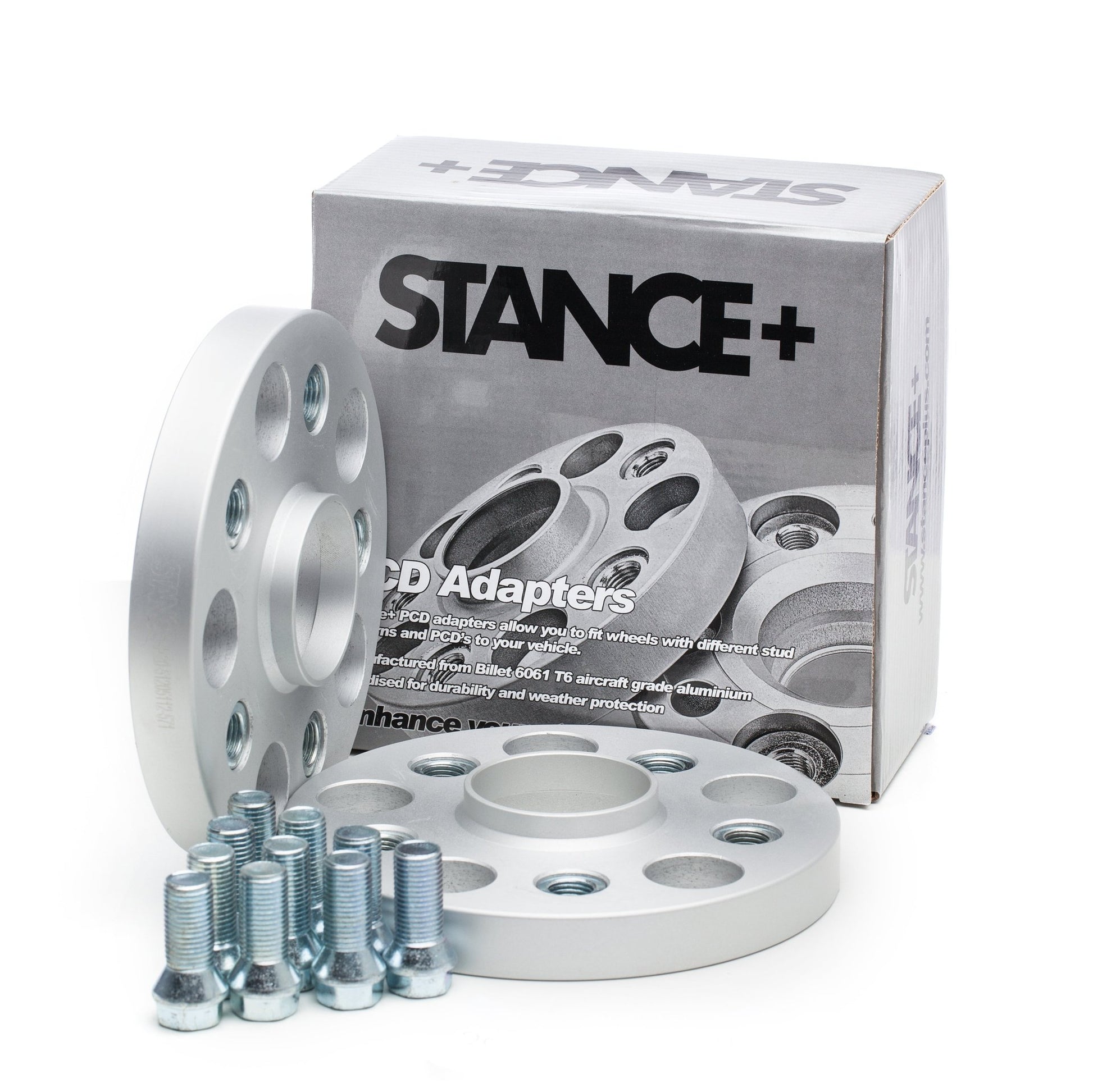 PCD Wheel Hub Adapters with Retail Box – STANCE+