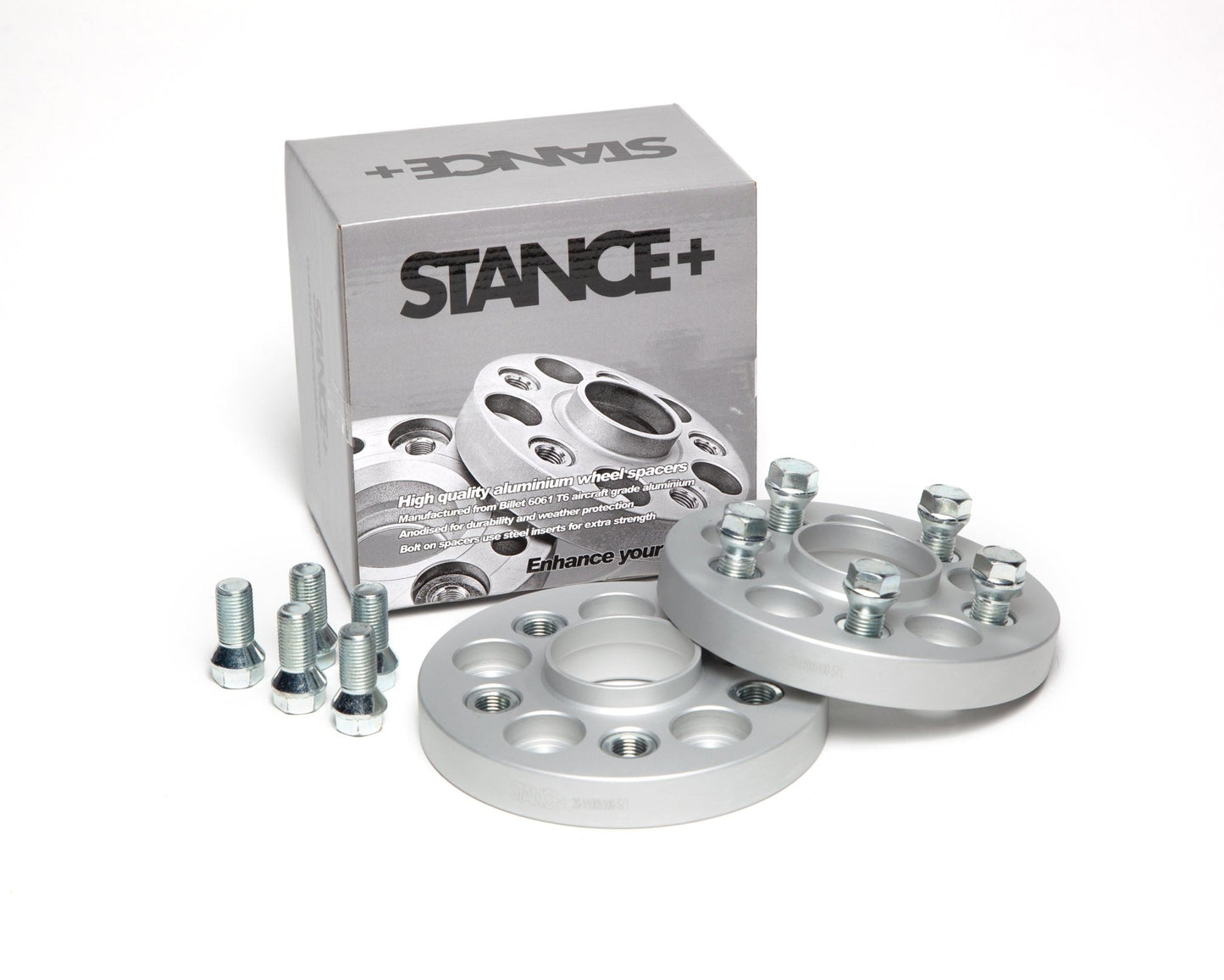 Bolt On Wheel Spacers with Retail Box – STANCE+
