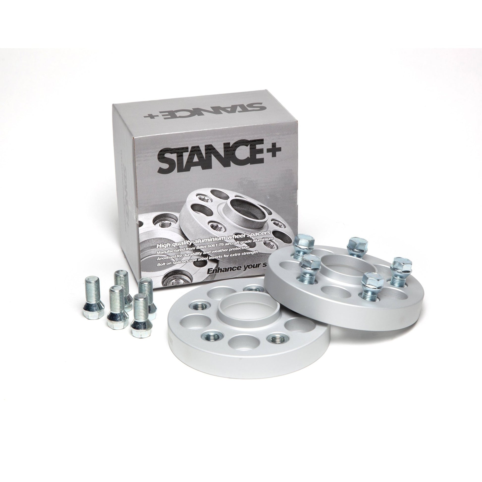 Bolt On Wheel Spacers with Retail Box – STANCE+
