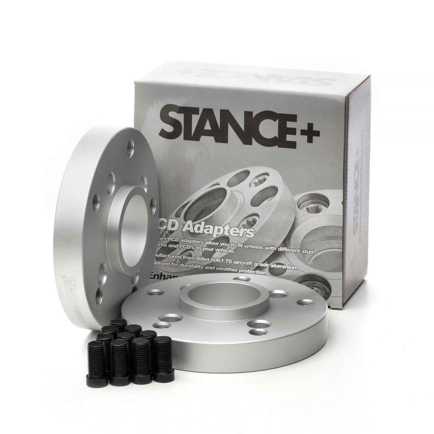 PCD Wheel Hub Adapters with Retail Box – STANCE+