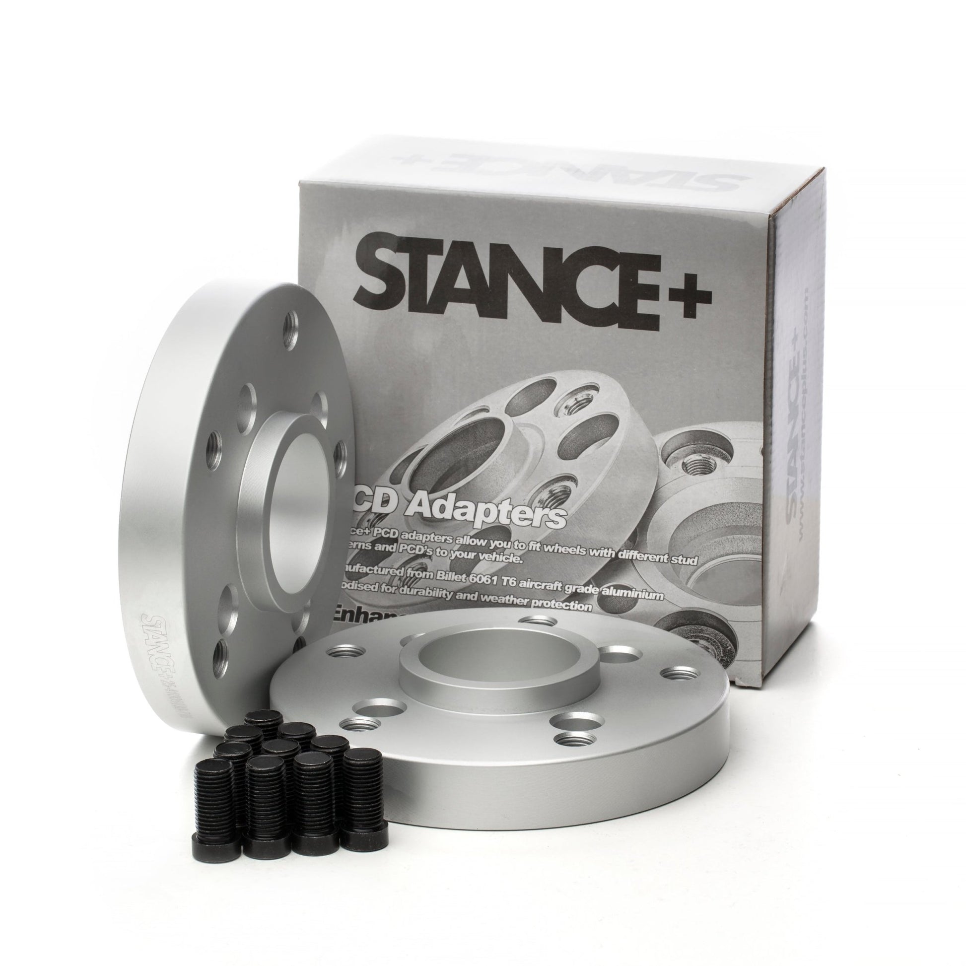 PCD Wheel Hub Adapters with Retail Box – STANCE+