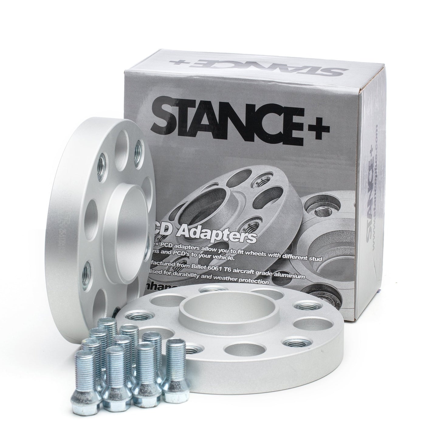 PCD Wheel Hub Adapters with Retail Box – STANCE+