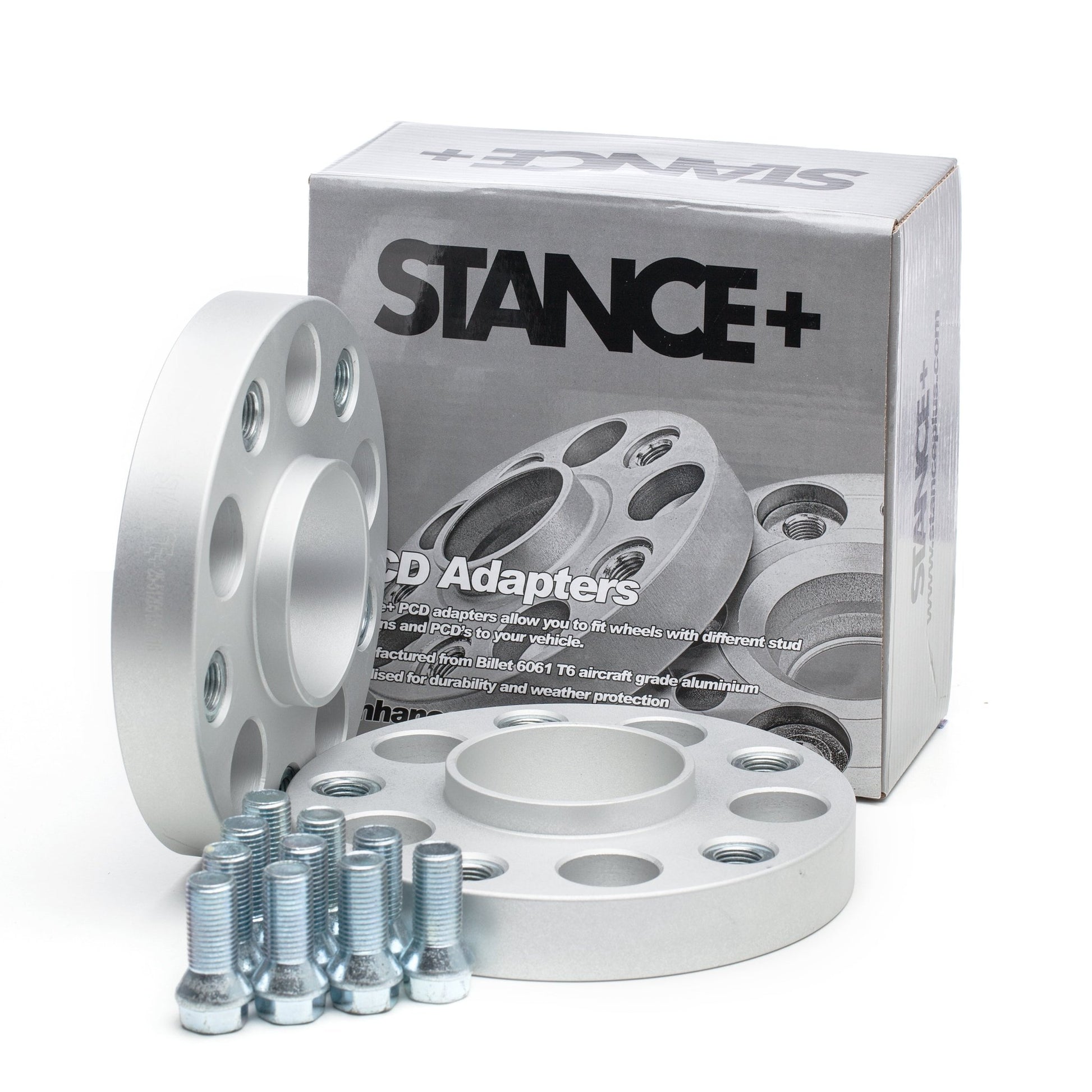 PCD Wheel Hub Adapters with Retail Box – STANCE+