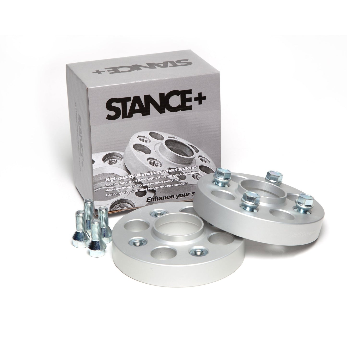 Bolt On Wheel Spacers with Retail Box – STANCE+
