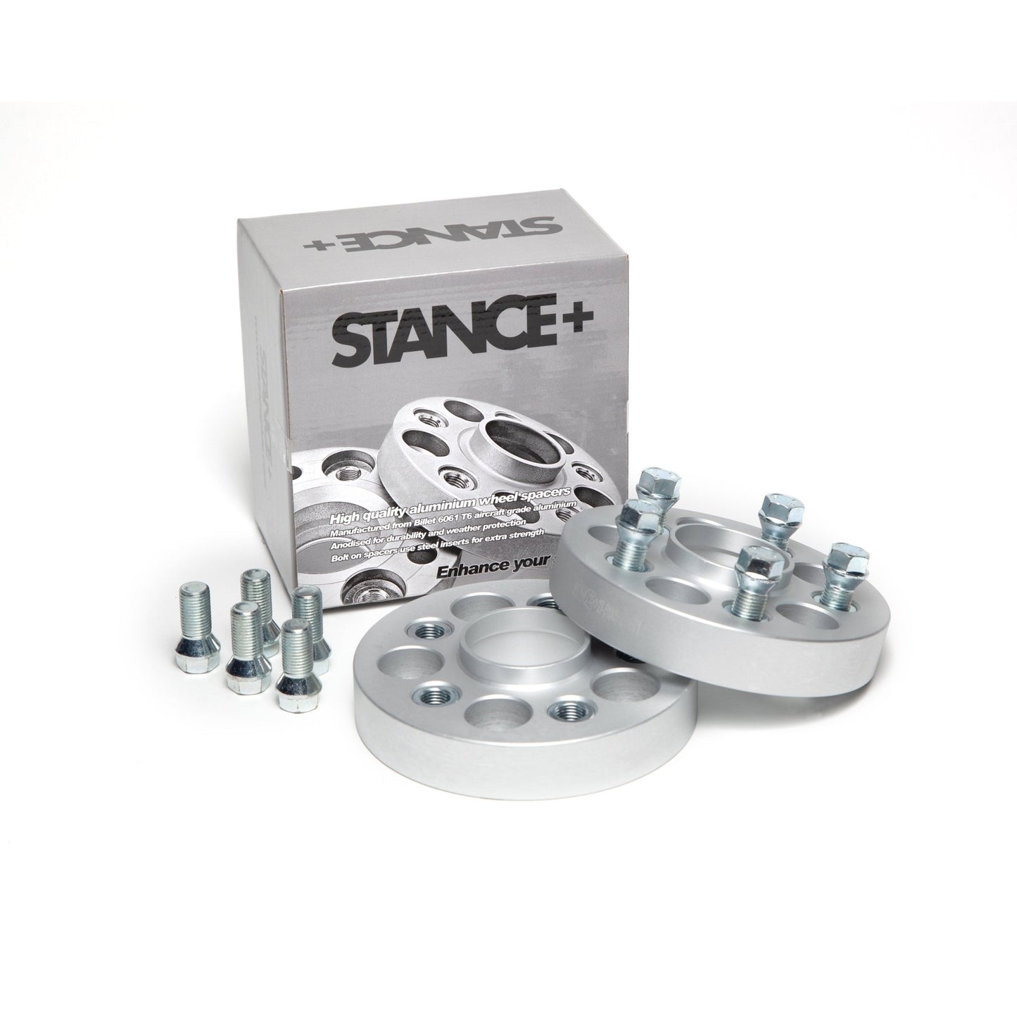 Bolt On Wheel Spacers with Retail Box – STANCE+