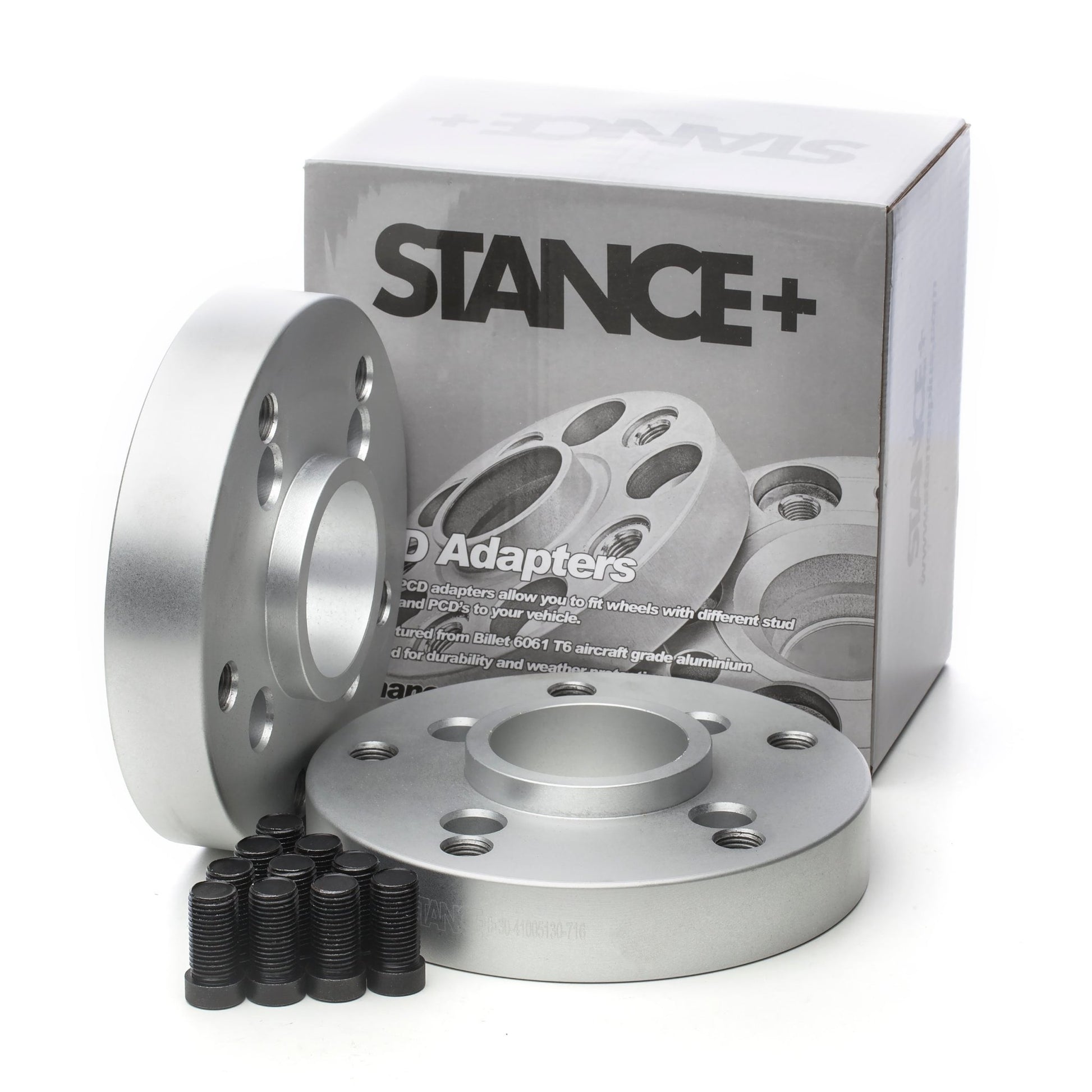 PCD Wheel Hub Adapters with Retail Box – STANCE+
