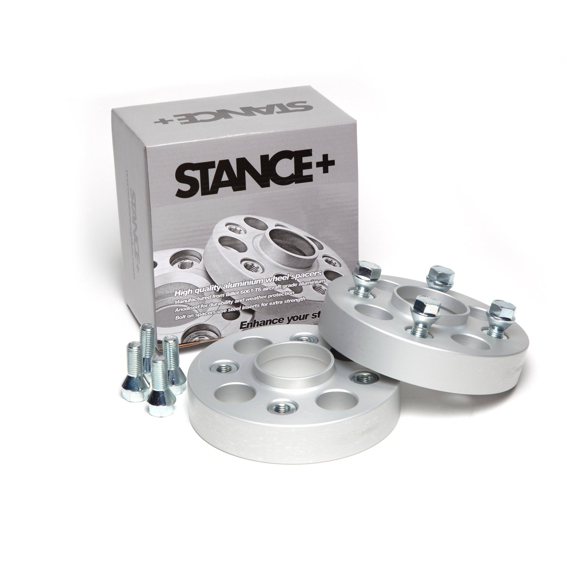 Bolt On Wheel Spacers with Retail Box – STANCE+
