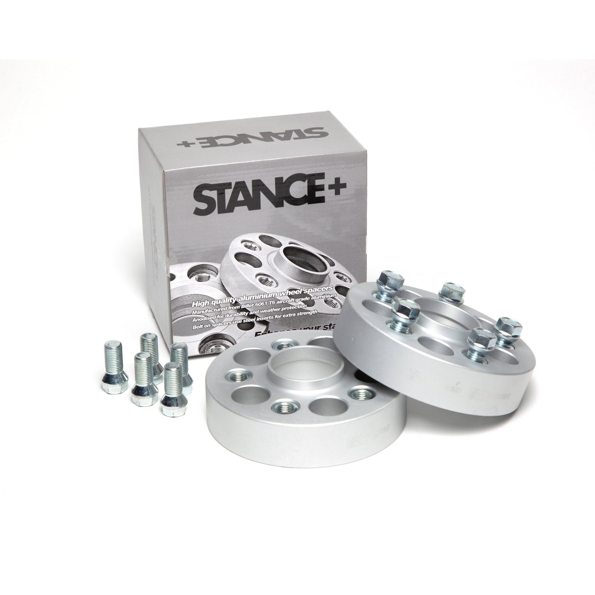 Bolt On Wheel Spacers with Retail Box – STANCE+
