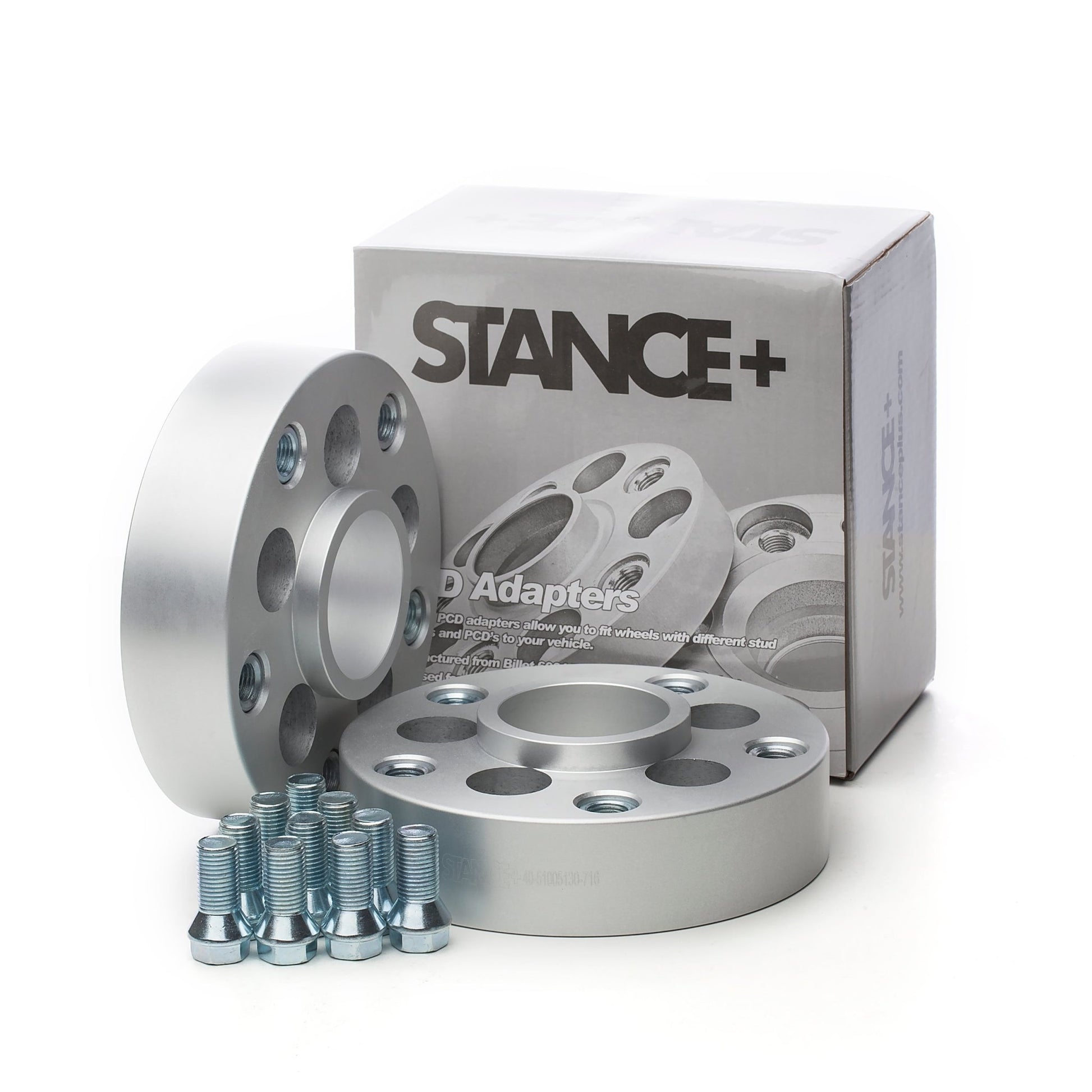 PCD Wheel Hub Adapters with Retail Box – STANCE+