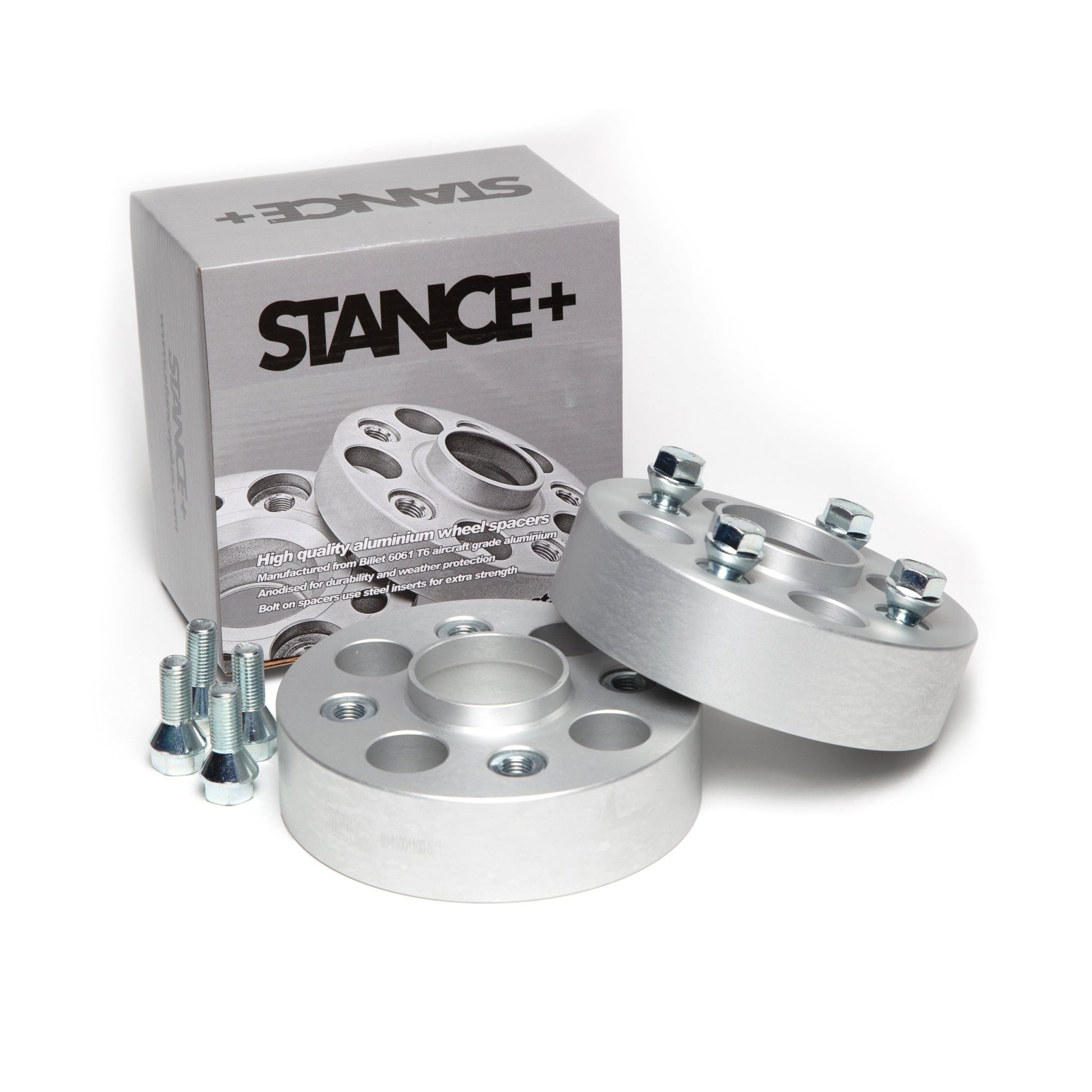 Bolt On Wheel Spacers with Retail Box – STANCE+