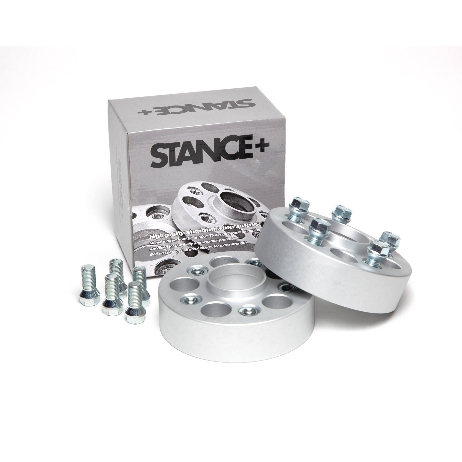 Bolt On Wheel Spacers with Retail Box – STANCE+
