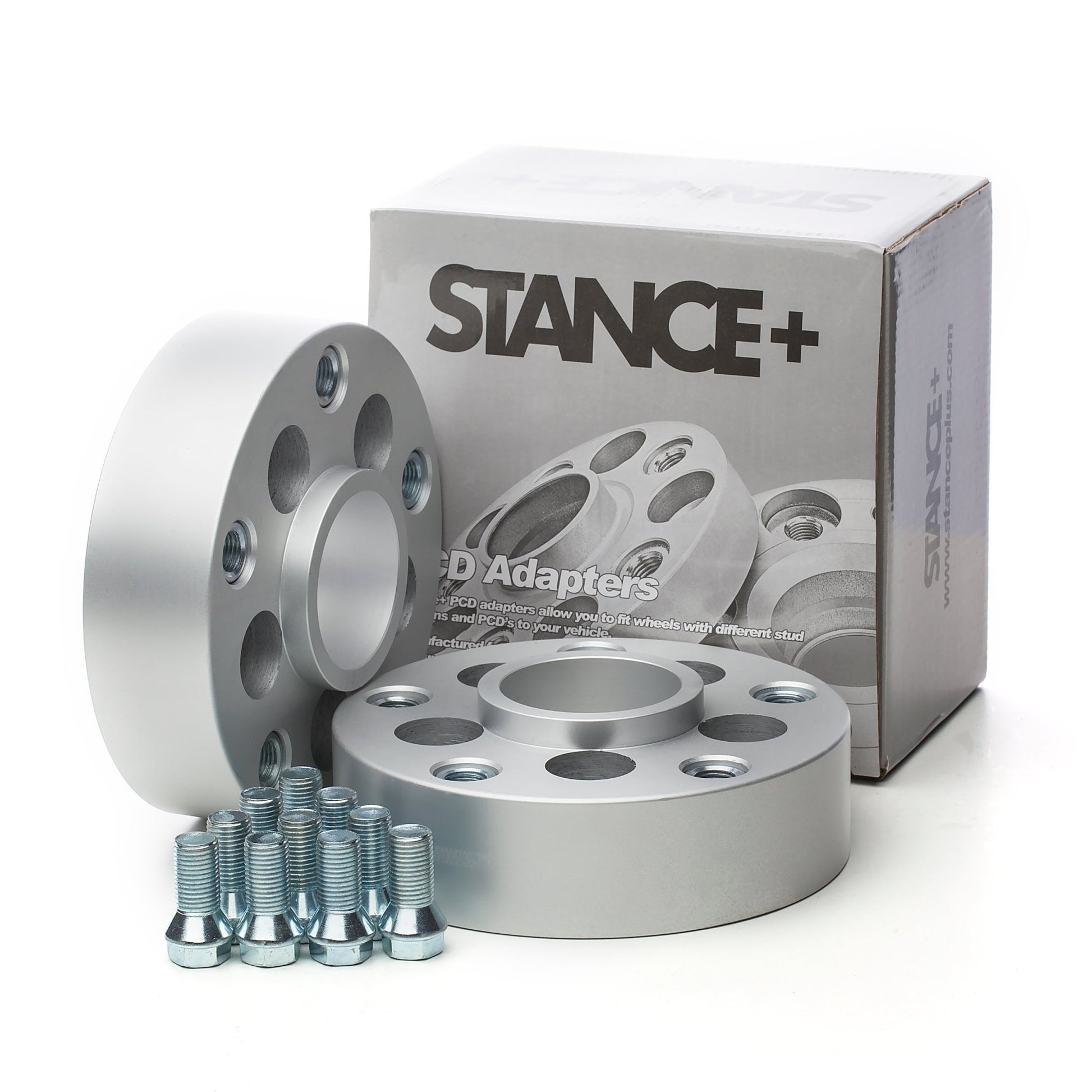 PCD Wheel Hub Adapters with Retail Box – STANCE+