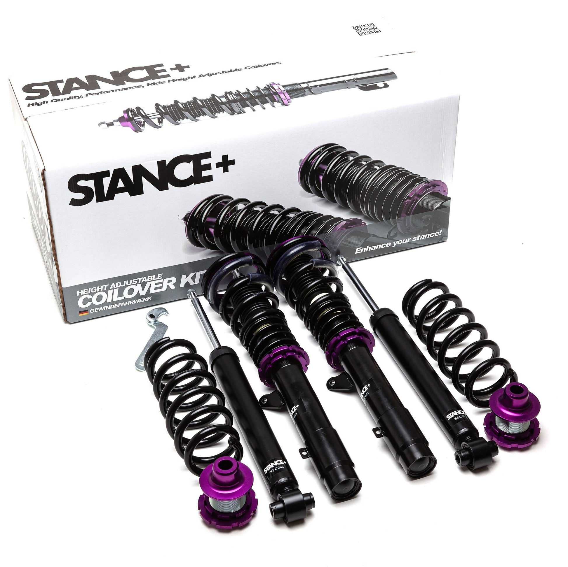 Street Coilover kit with Retail Box - STANCE+