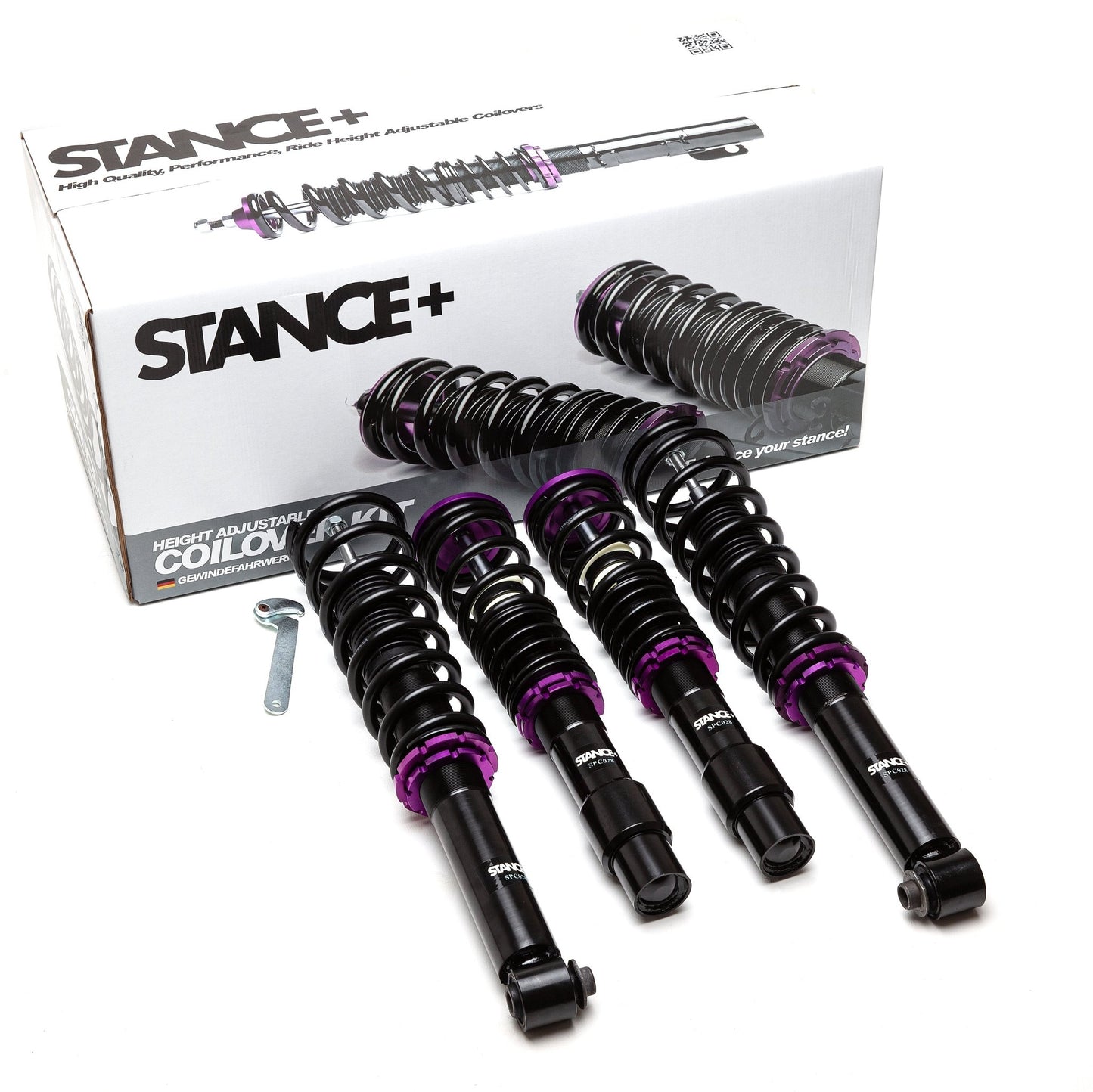 Street Coilover kit with Retail Box - STANCE+