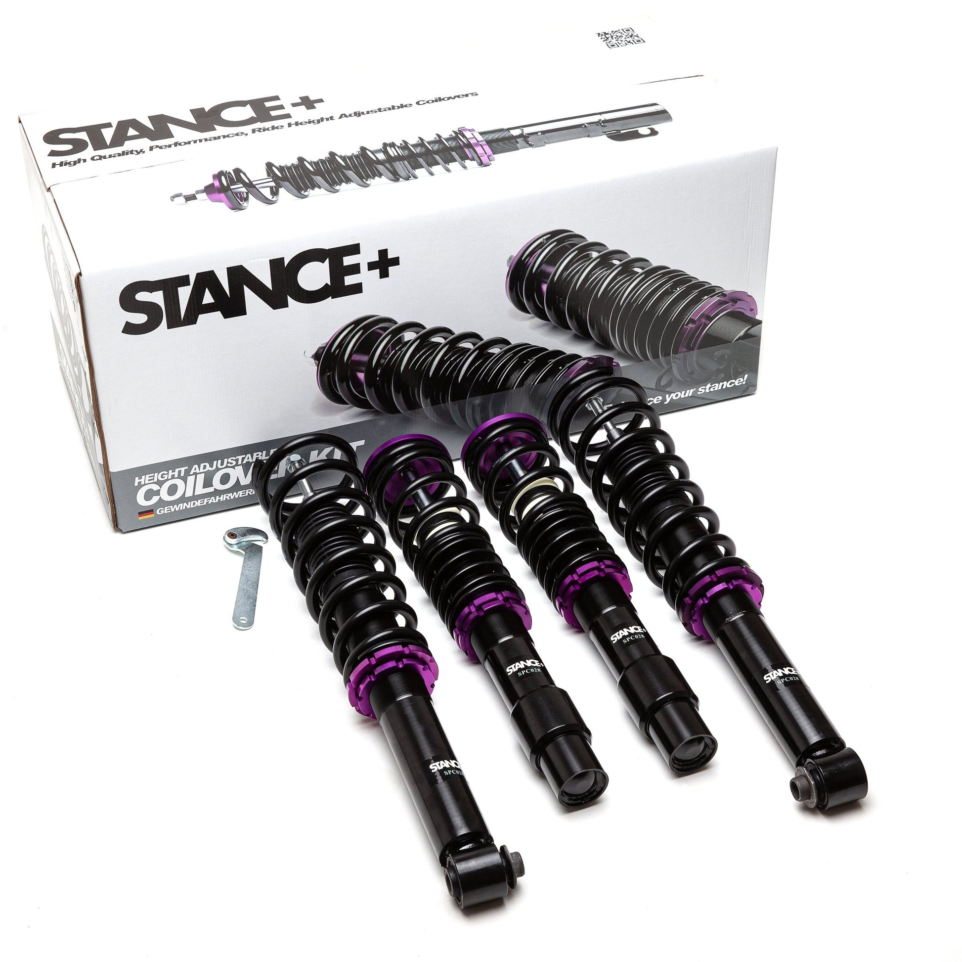 Street Coilover kit with Retail Box - STANCE+