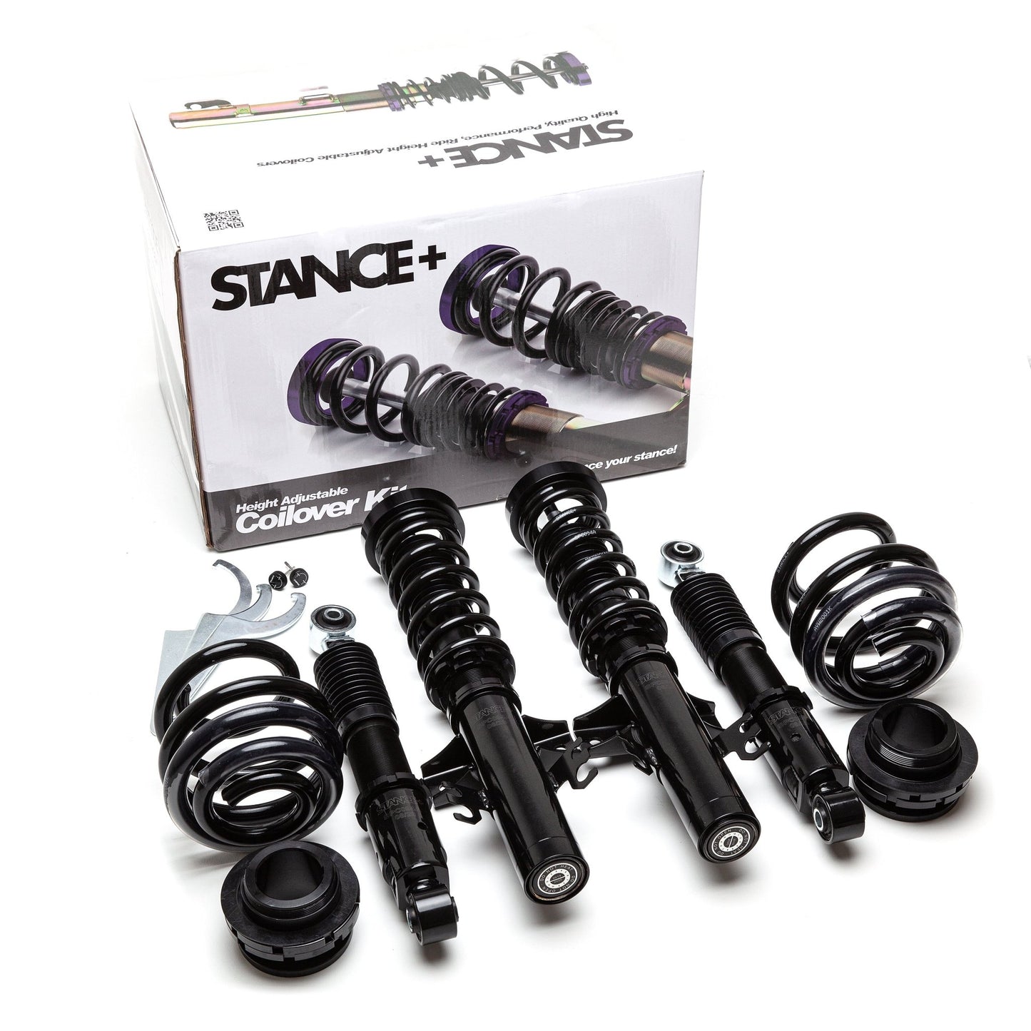 Proline Adjustable Damping Coilover kit with Retail Box - STANCE+