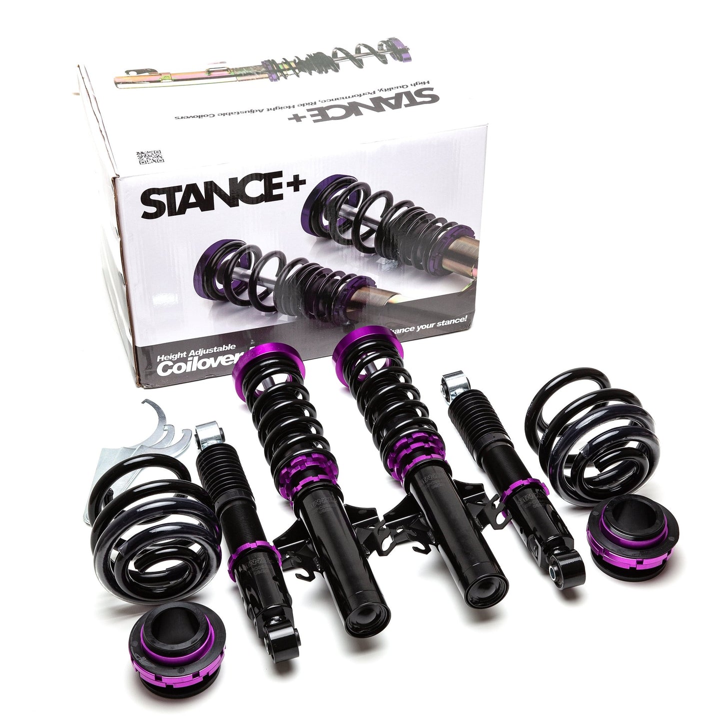 Proline Fixed Damping Coilover kit with Retail Box - STANCE+