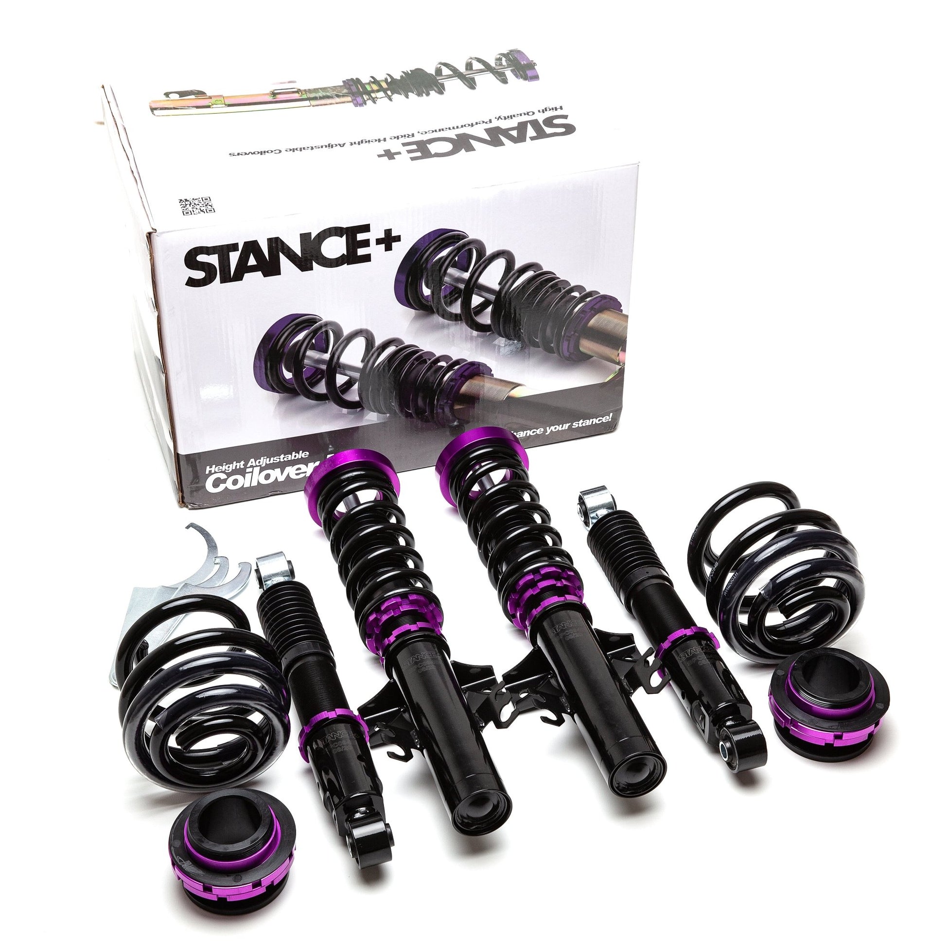 Proline Fixed Damping Coilover kit with Retail Box - STANCE+