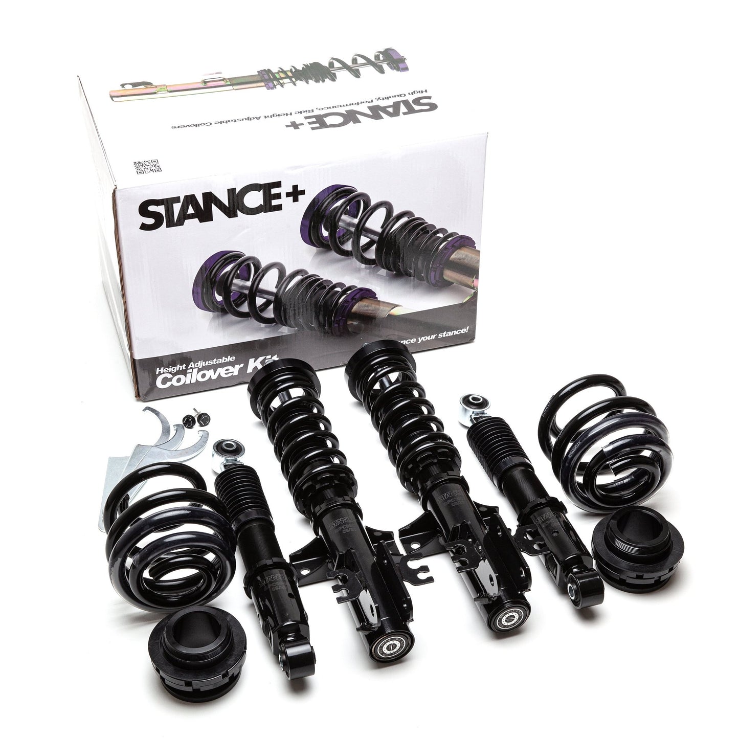 Proline Adjustable Damping Coilover kit with Retail Box - STANCE+