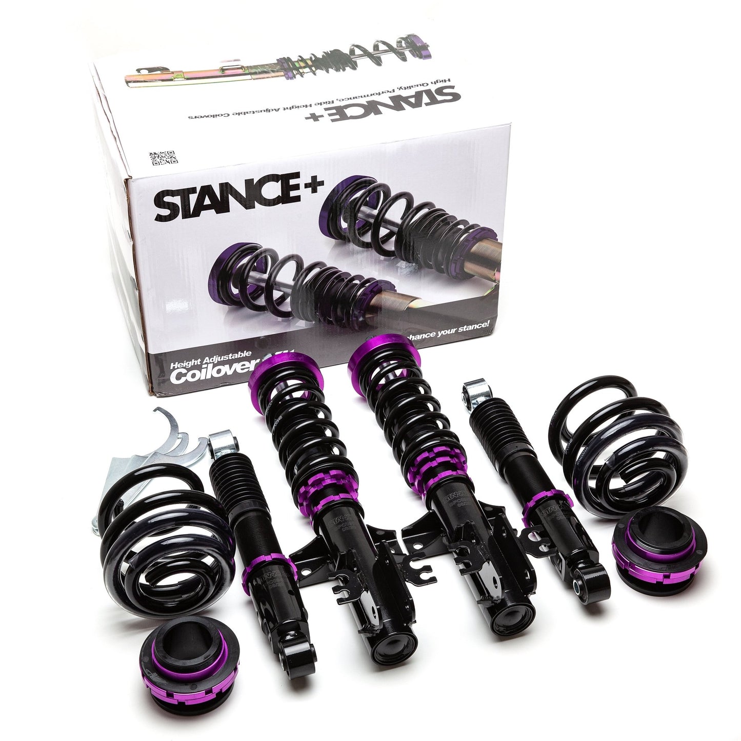Proline Fixed Damping Coilover kit with Retail Box - STANCE+