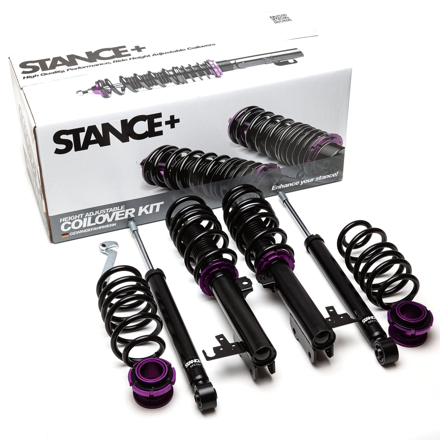 Street Coilover kit with Retail Box - STANCE+