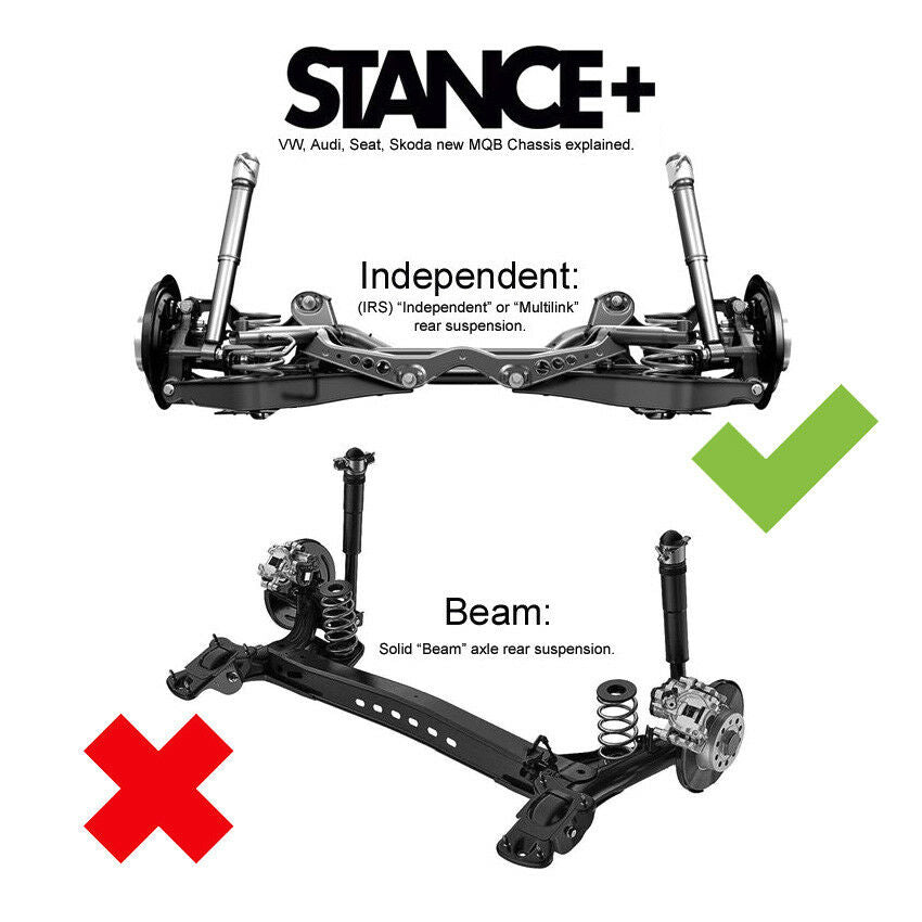 Street Coilover kit - STANCE+ - Rear - Beam