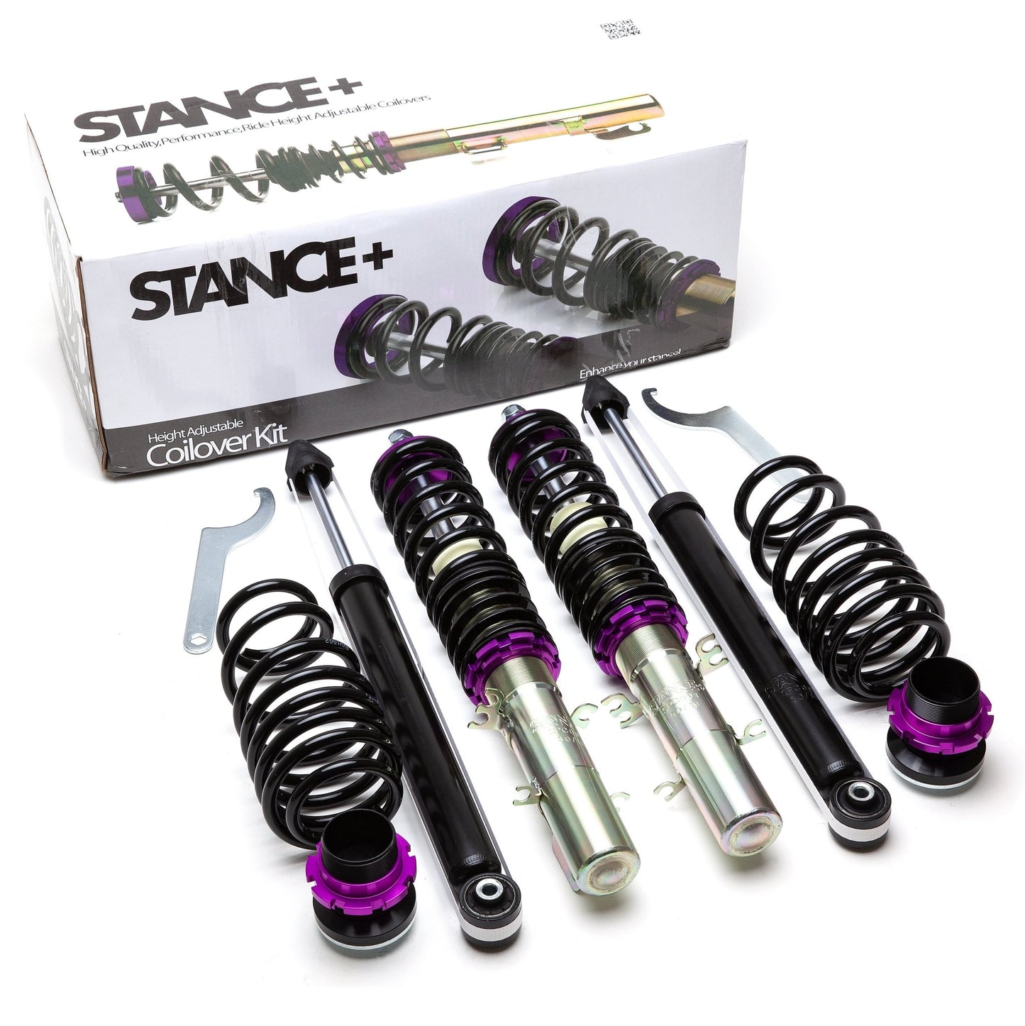 Ultra Coilover kit with Retail Box - STANCE+
