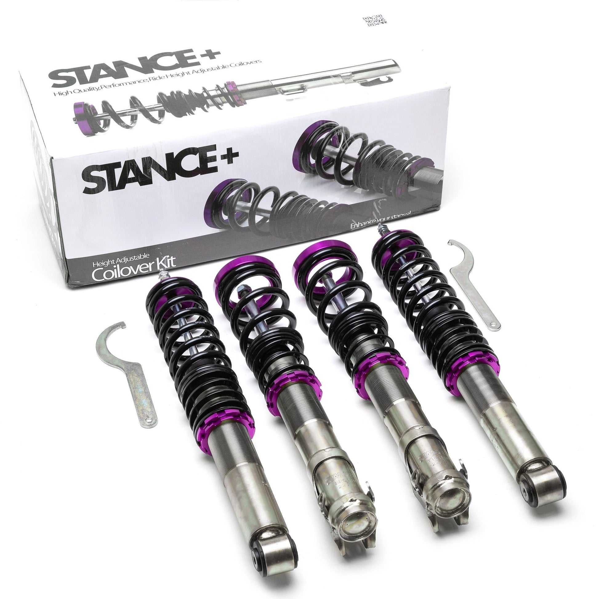 Ultra Coilover kit with Retail Box - STANCE+