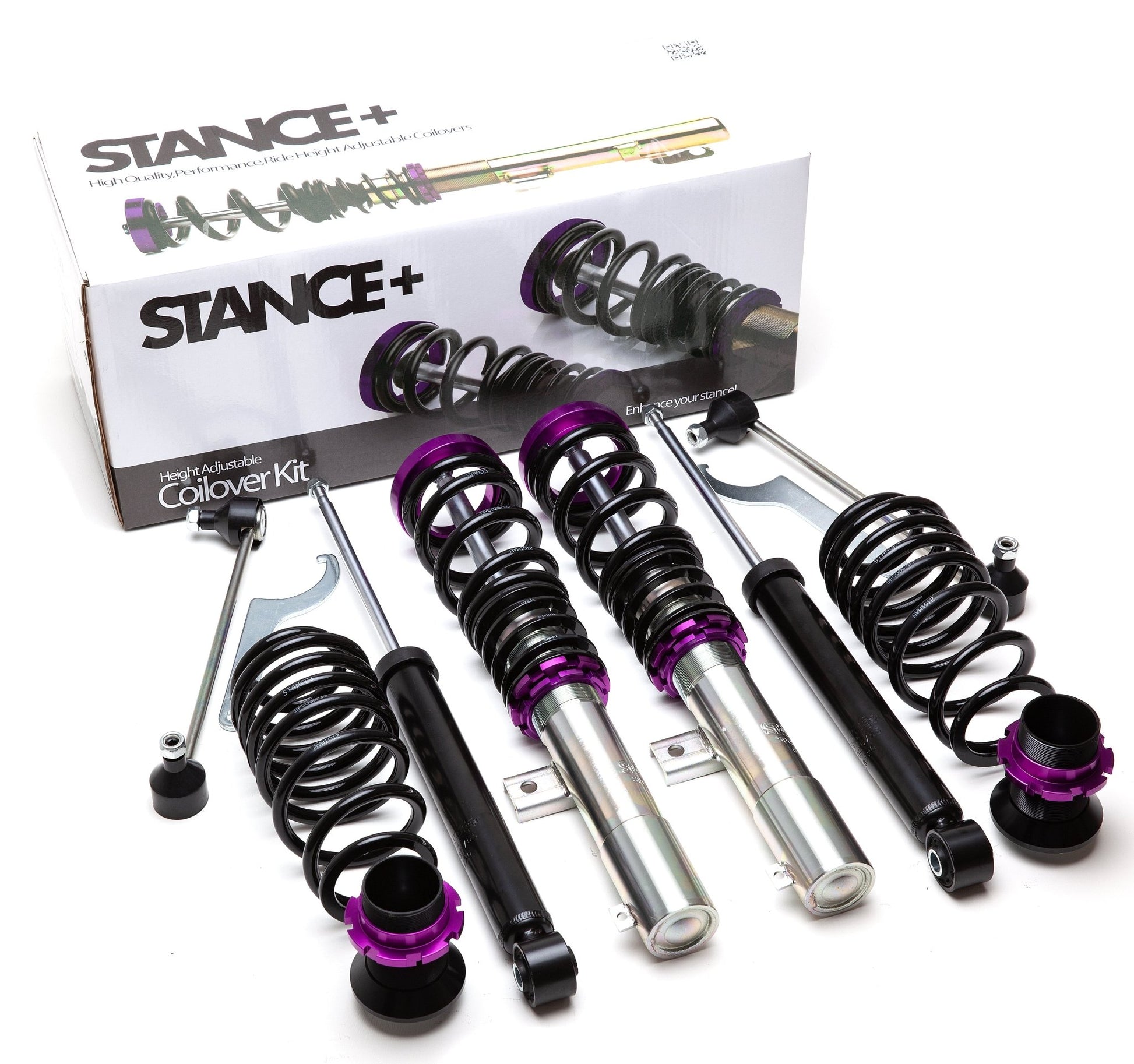 Ultra Coilover kit with Retail Box - STANCE+