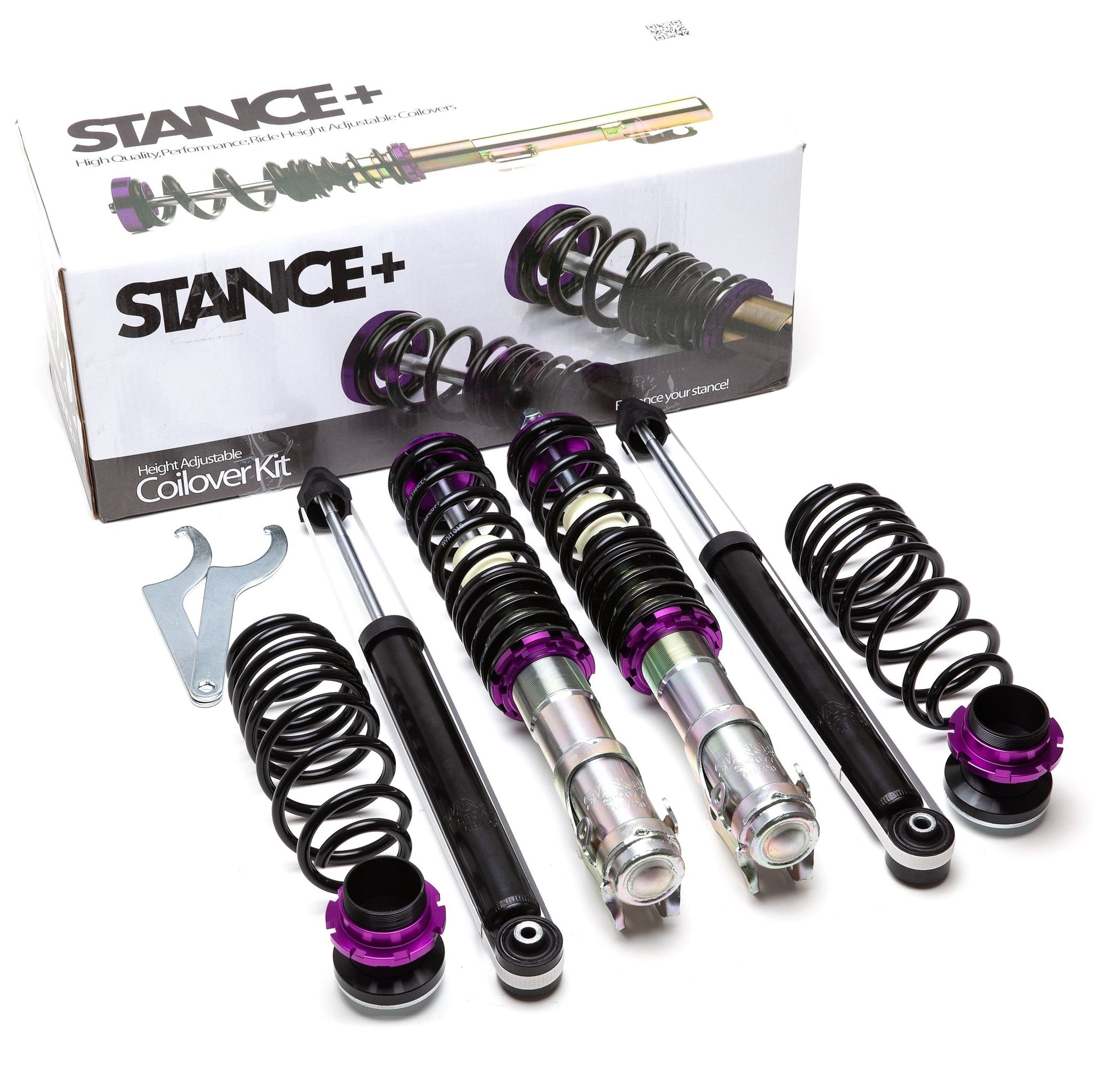 Ultra Coilover kit with Retail Box - STANCE+