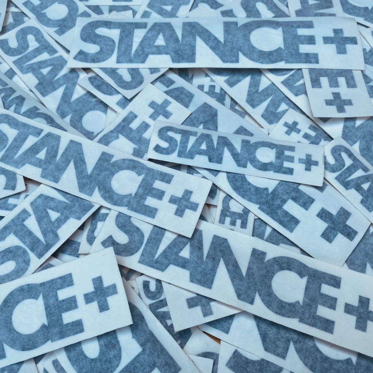 STANCE+ Gloss Black Exterior Decal Sticker Logo - STANCE+
